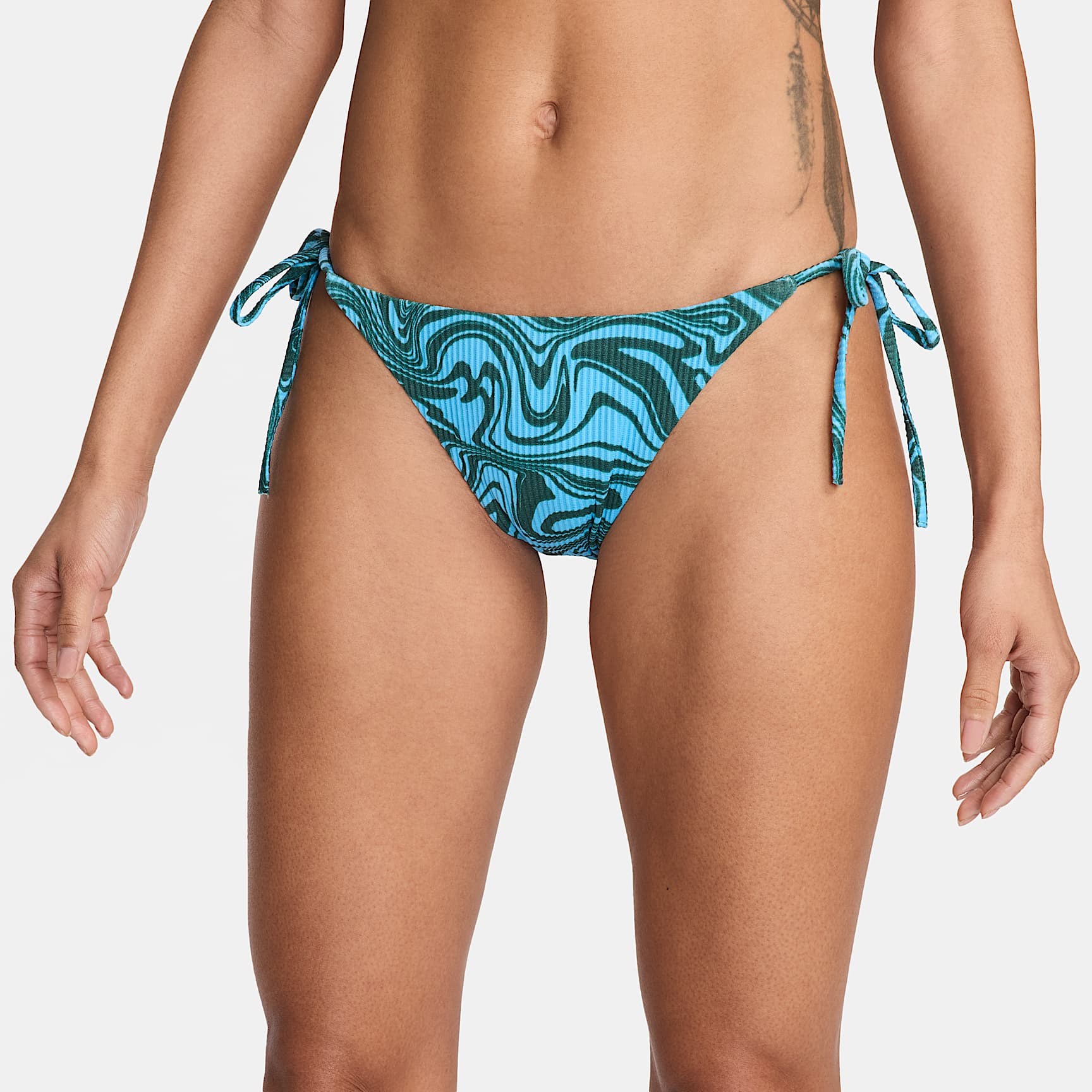 Nike Swim Swirl Women's String Bikini Bottom