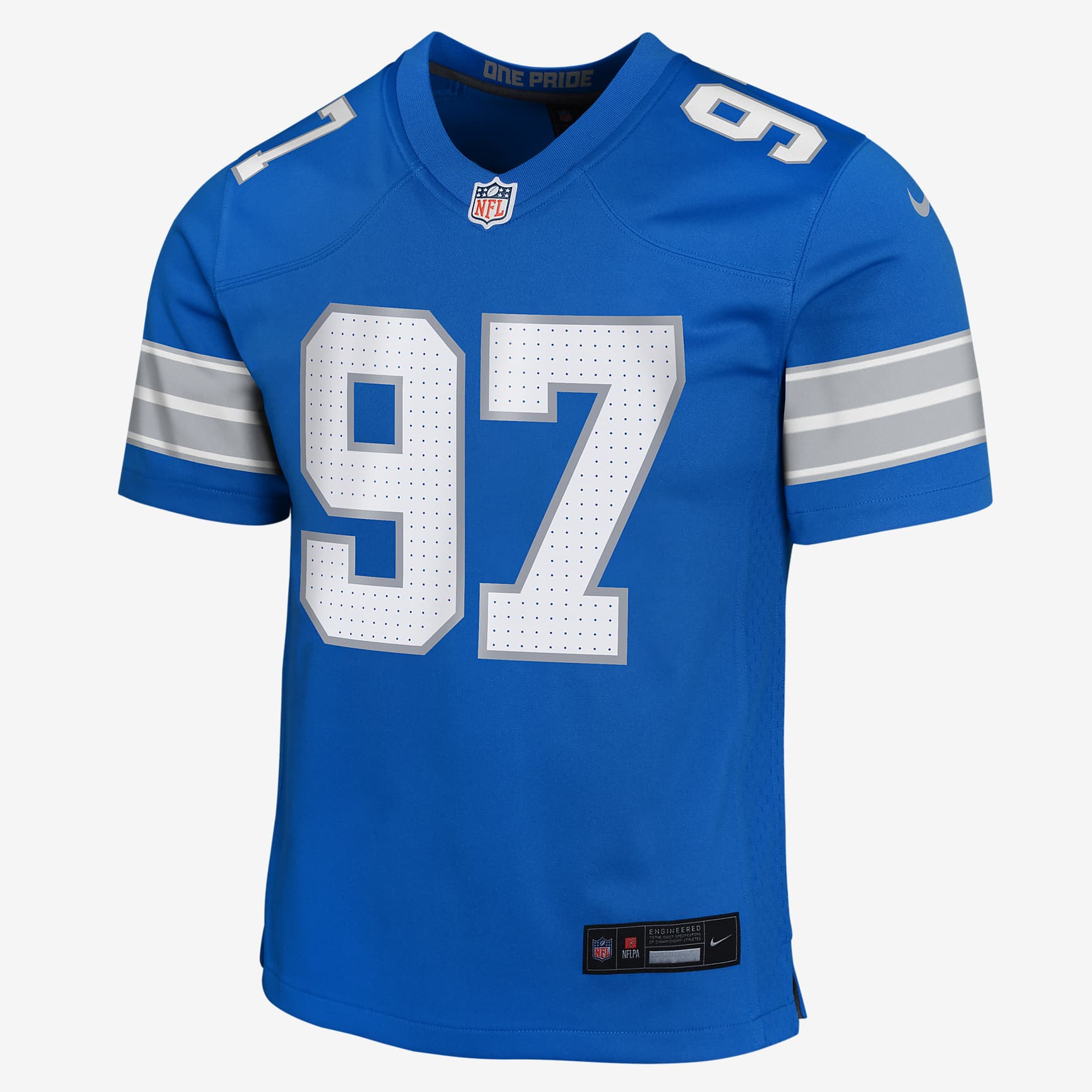 Amon-Ra St. Brown Detroit Lions Big Kids' Nike NFL Game Jersey