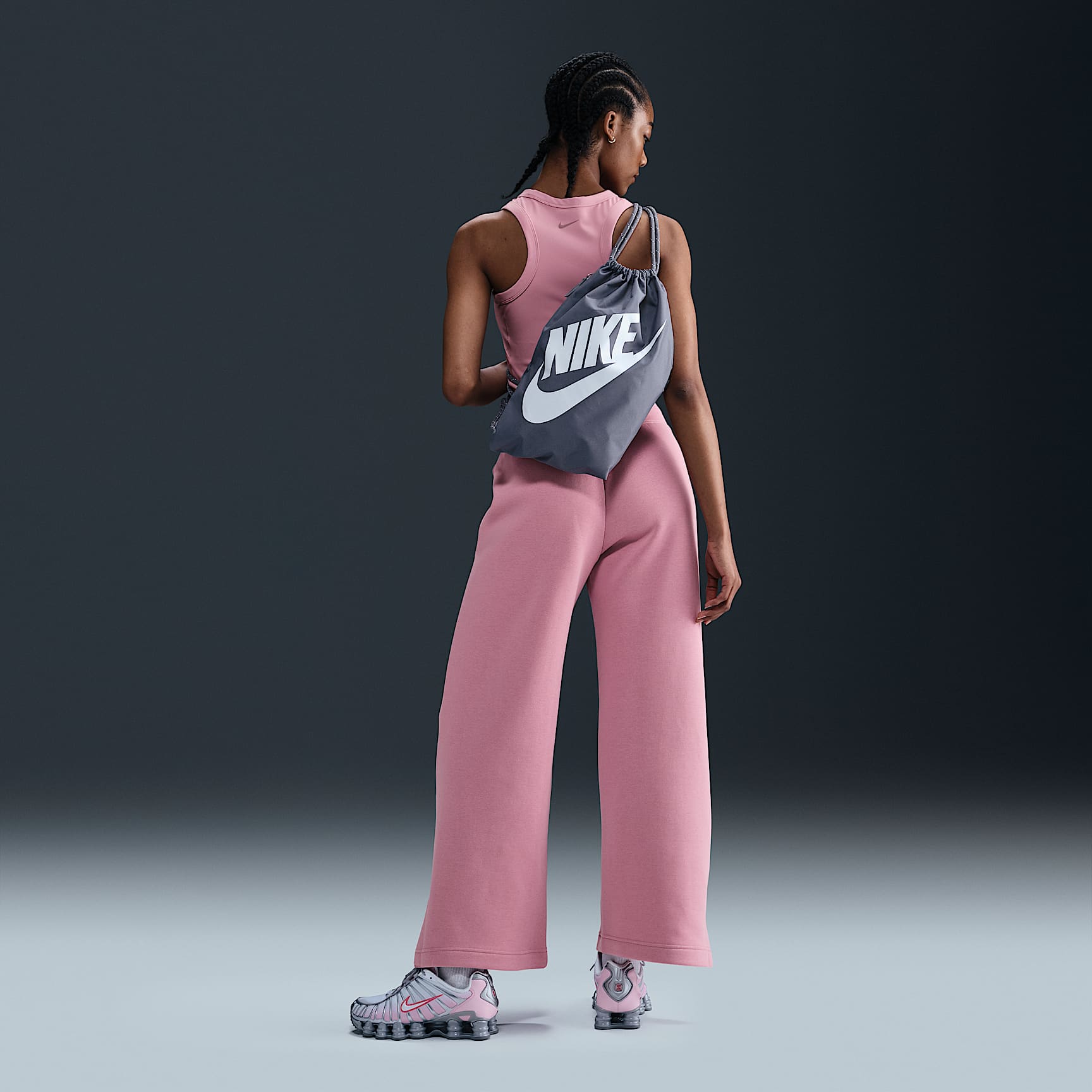 Nike Sportswear Phoenix Fleece Women's High-Waisted Wide-Leg Sweatpants