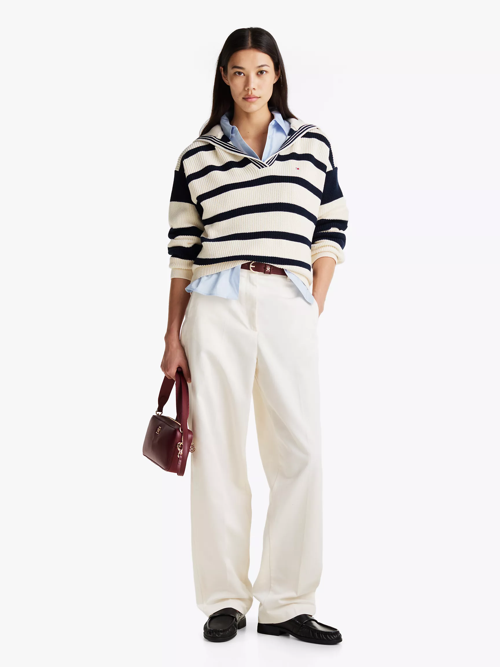 Женский свитер Tommy Hilfiger, Свитер-поло