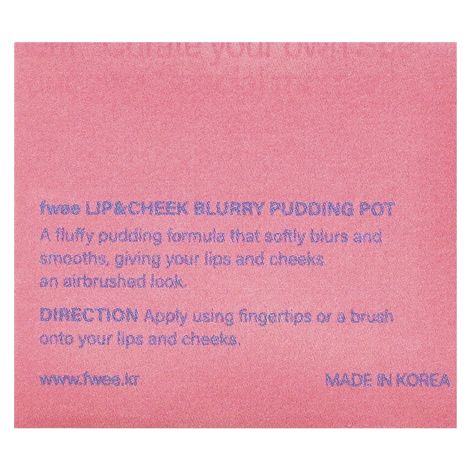 fwee, Lip & Cheek Blurry Pudding Pot, CR02 Boy, 5 г (0,17 унции)