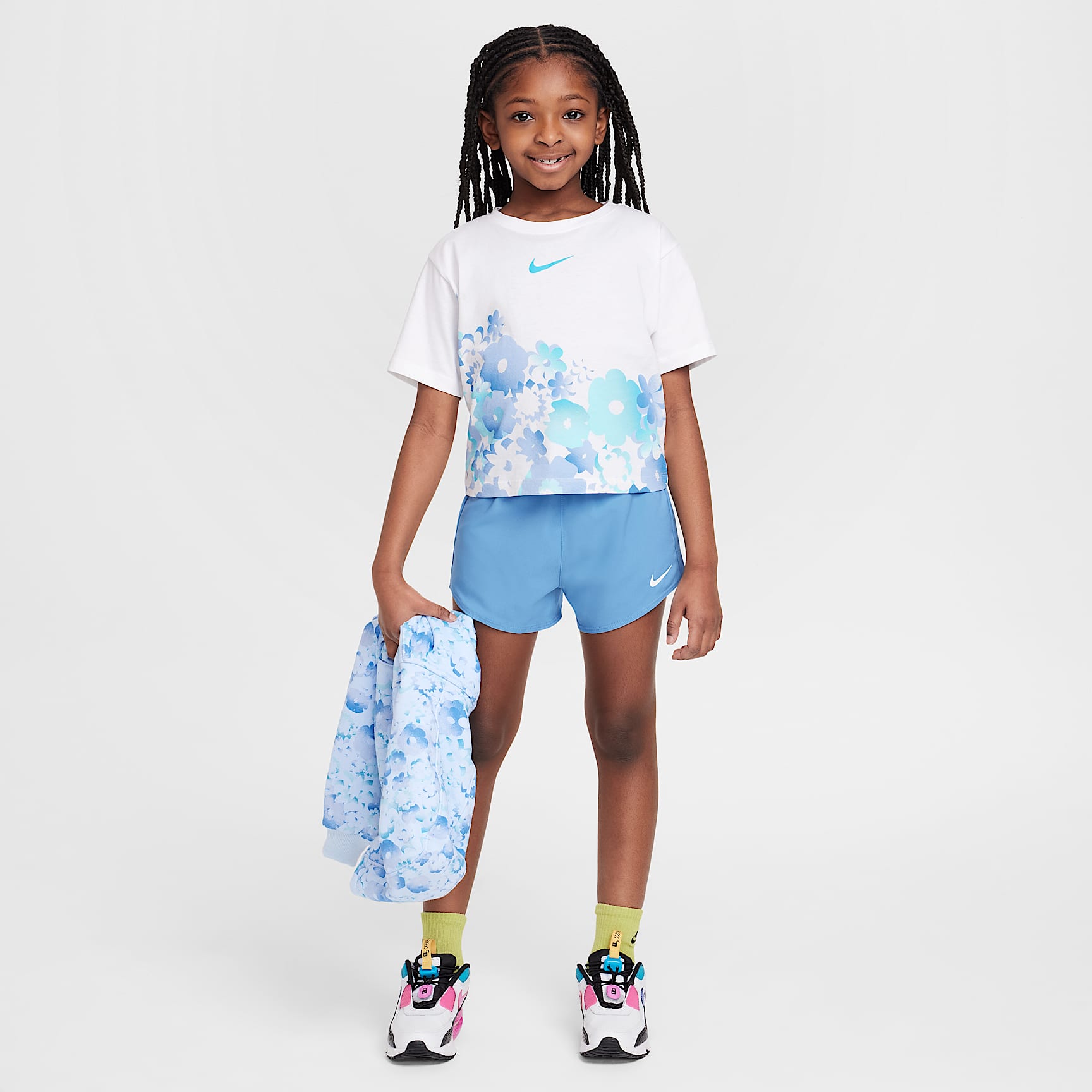 Nike Dri-FIT One Little Kids' Woven Shorts