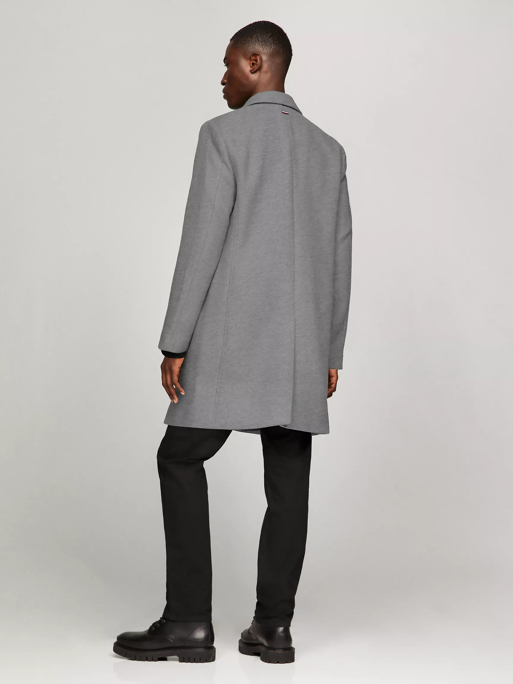 Мужское пальто Tommy Hilfiger, Повседневное пальто из шерстяной смеси