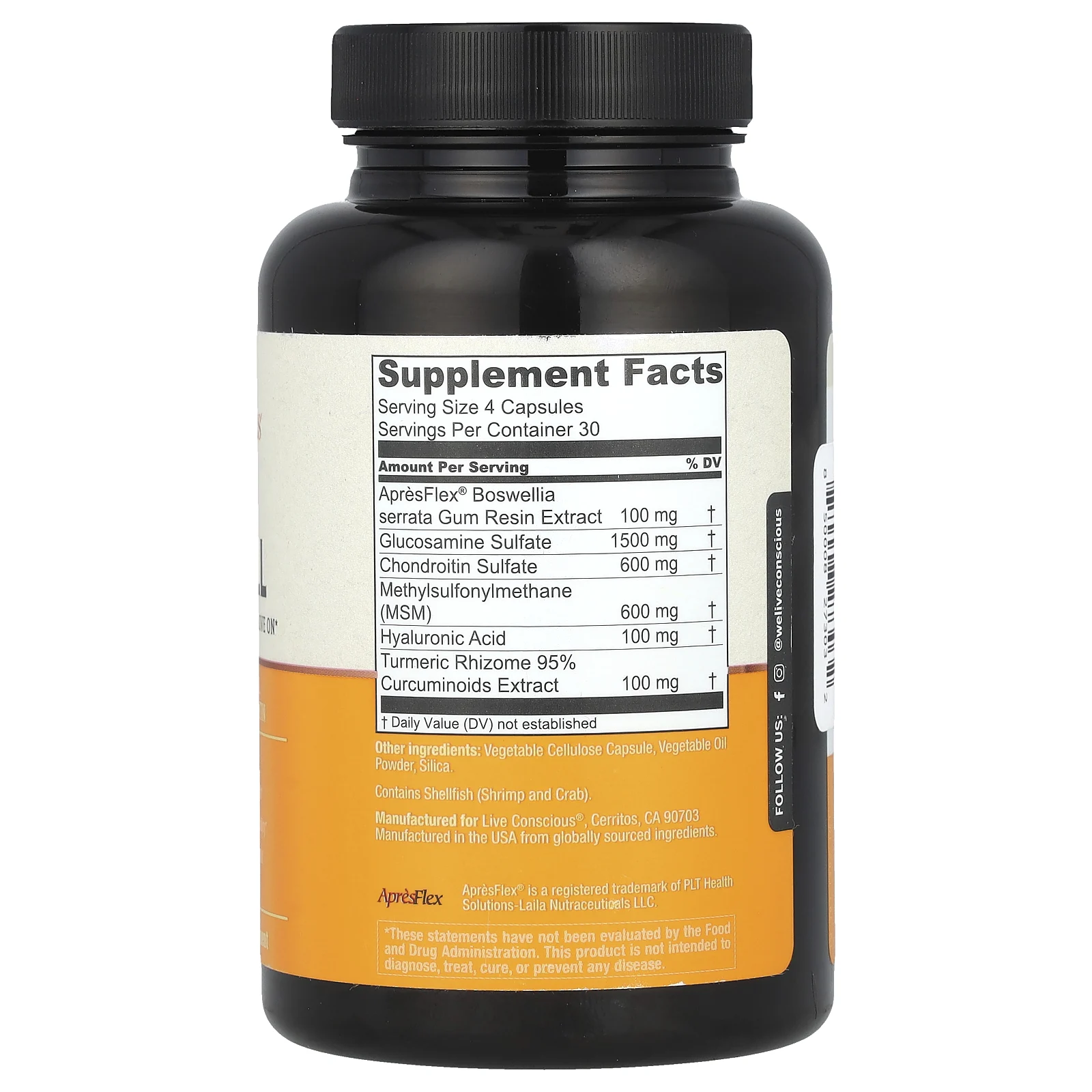 Live Conscious, MoveWell, 120 капсул