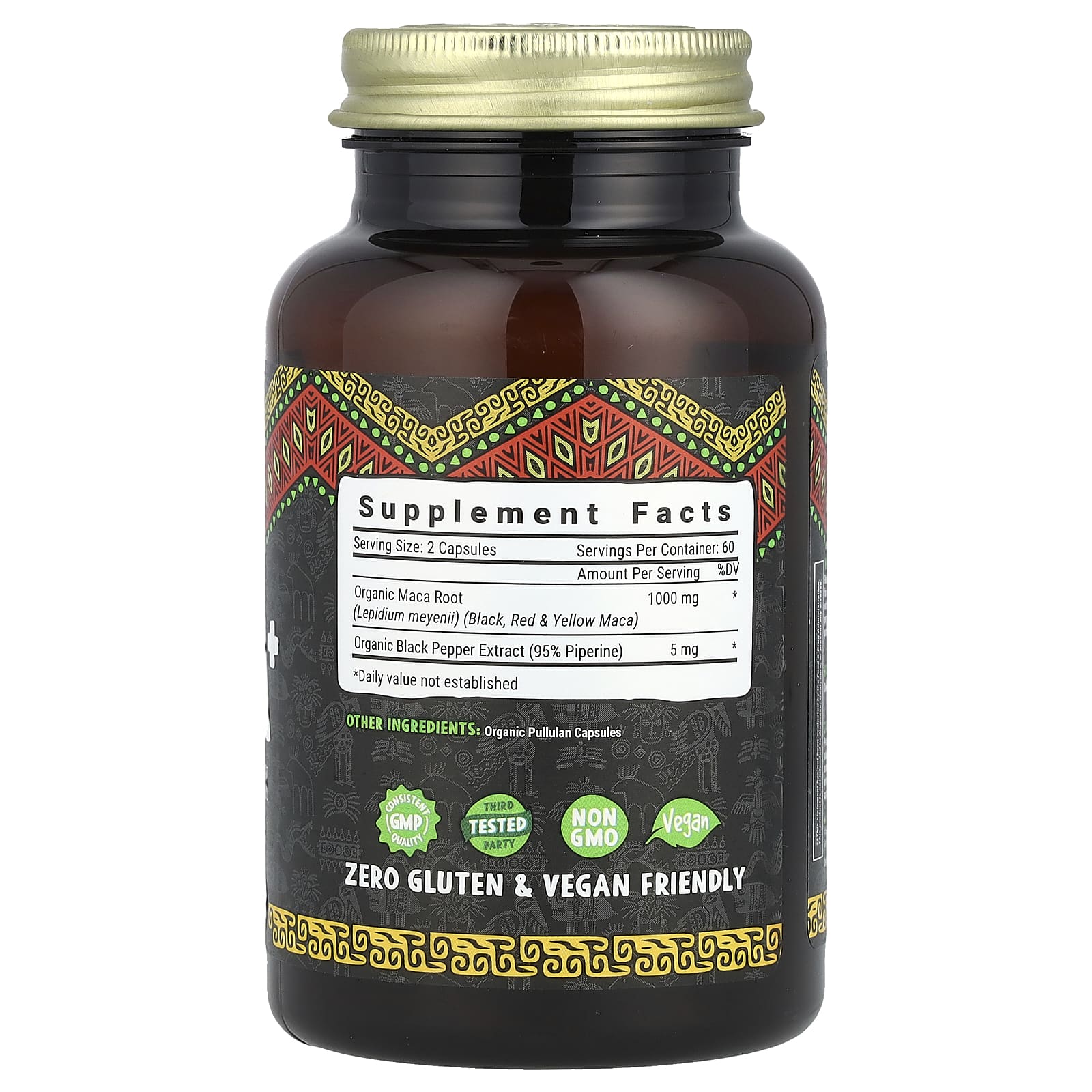 Maju Superfoods, Maju's Maca +, 120 капсул