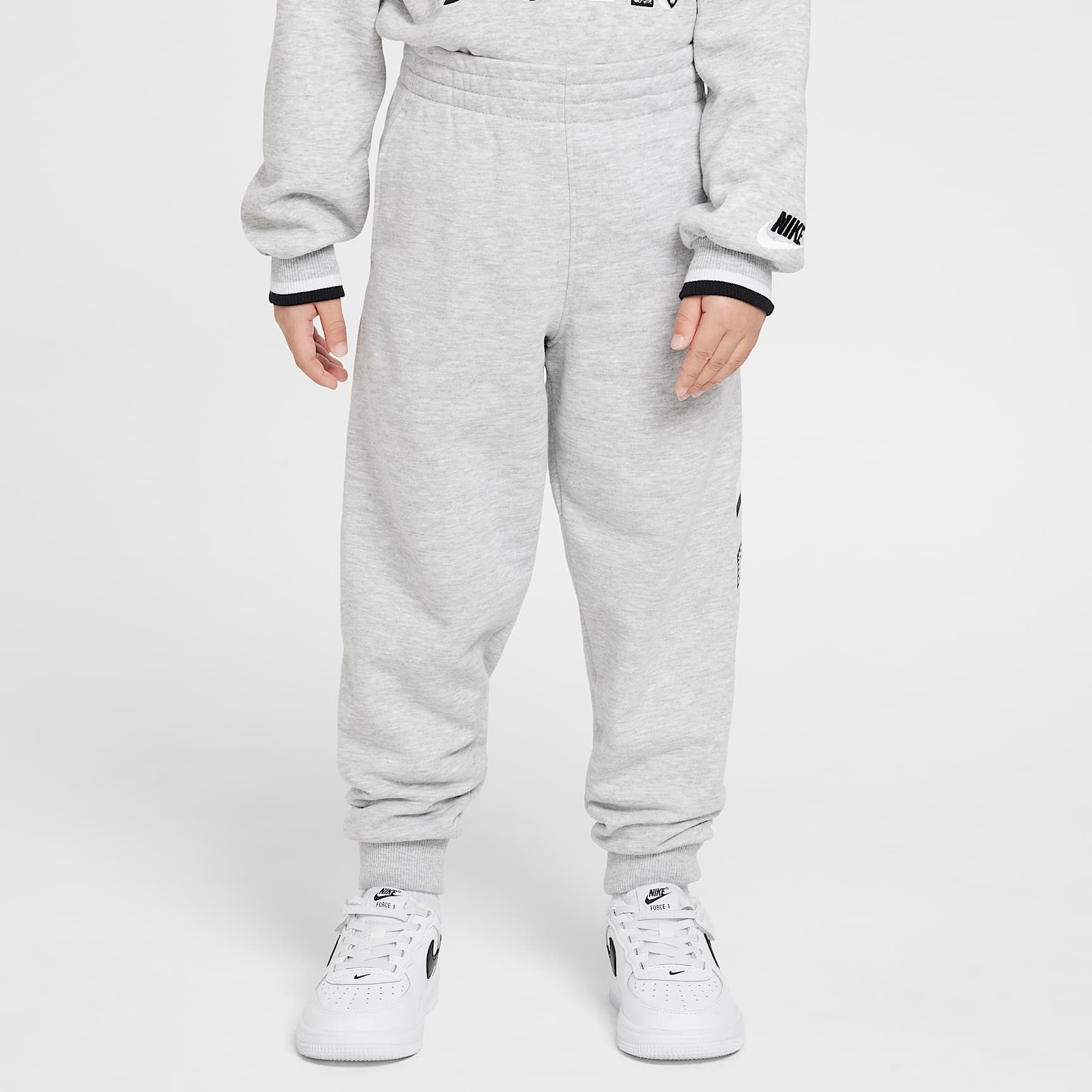 Nike Sportswear "Outside the Lines" Little Kids' French Terry Pants