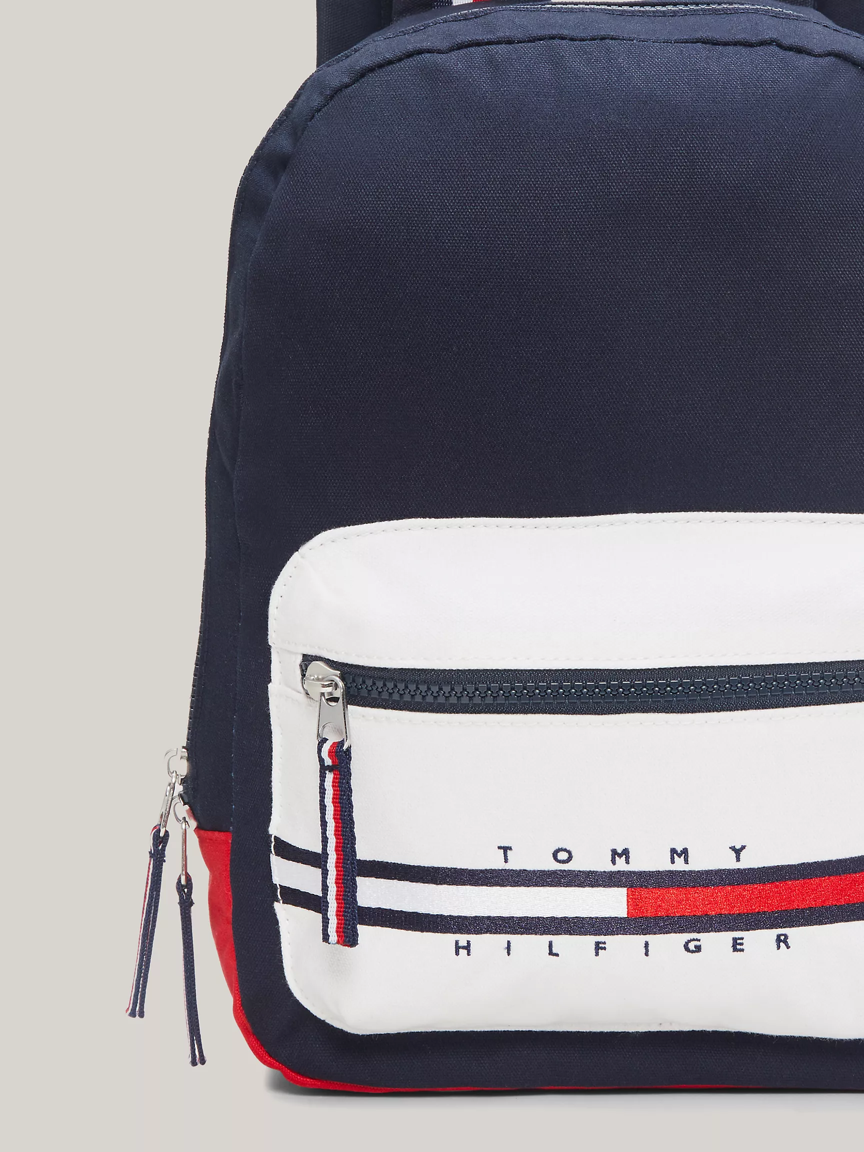 Сумка Tommy Hilfiger для мальчиков и девочек, Детский рюкзак с флаговыми полосками и логотипом