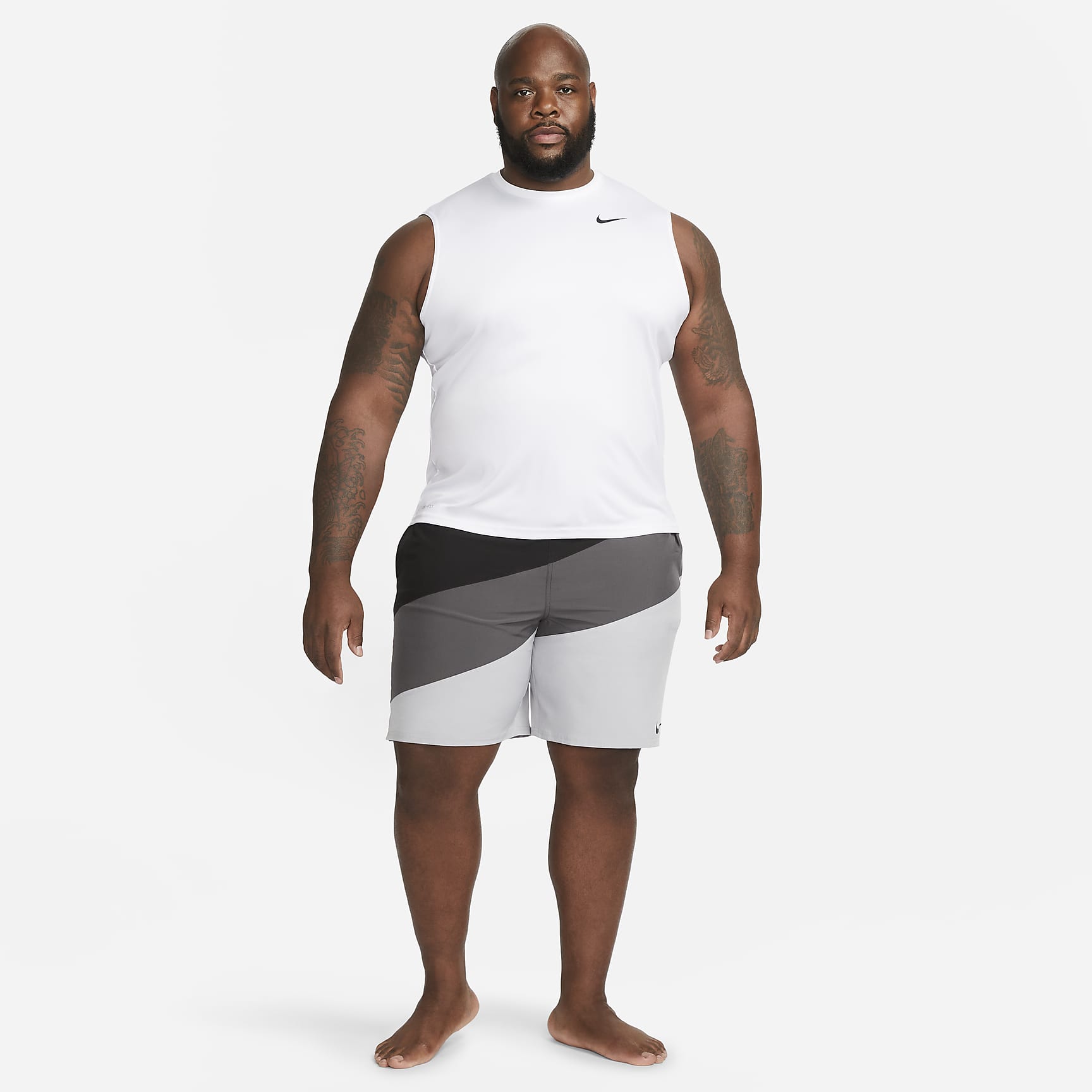 Nike Dri-FIT Men's Sleeveless Swim Hydroguard (Extended Size)
