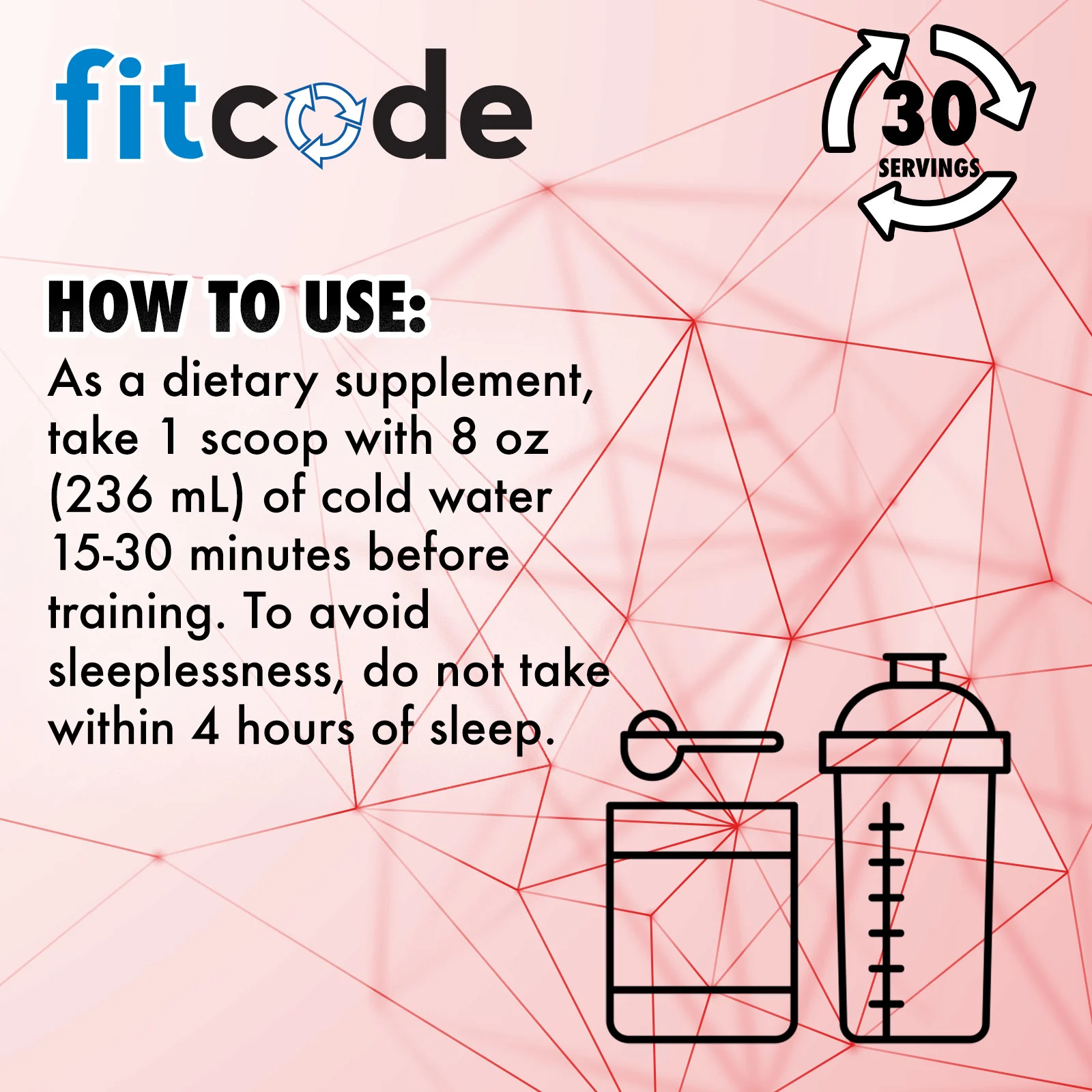fitcode, Versus Energy®, предтренировочный комплекс, вишневый лаймад, 249 г (8,8 унции)