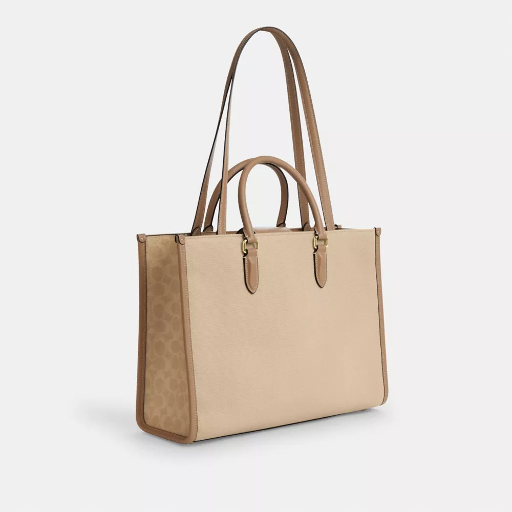 Сумка COACH Maggie Tote Bag In Colorblock
