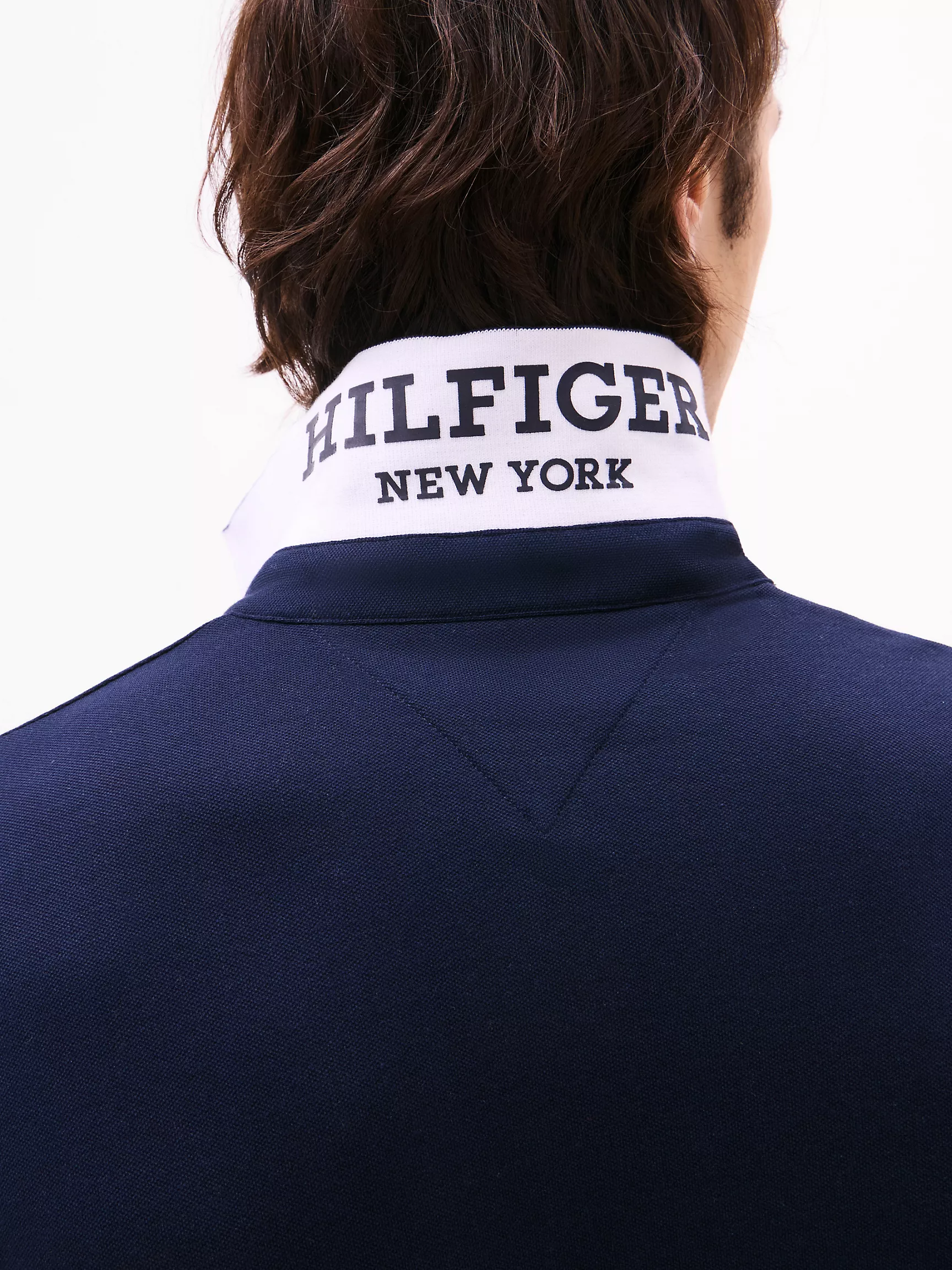 Мужское поло Tommy Hilfiger, Стандартное поло с логотипом под воротником