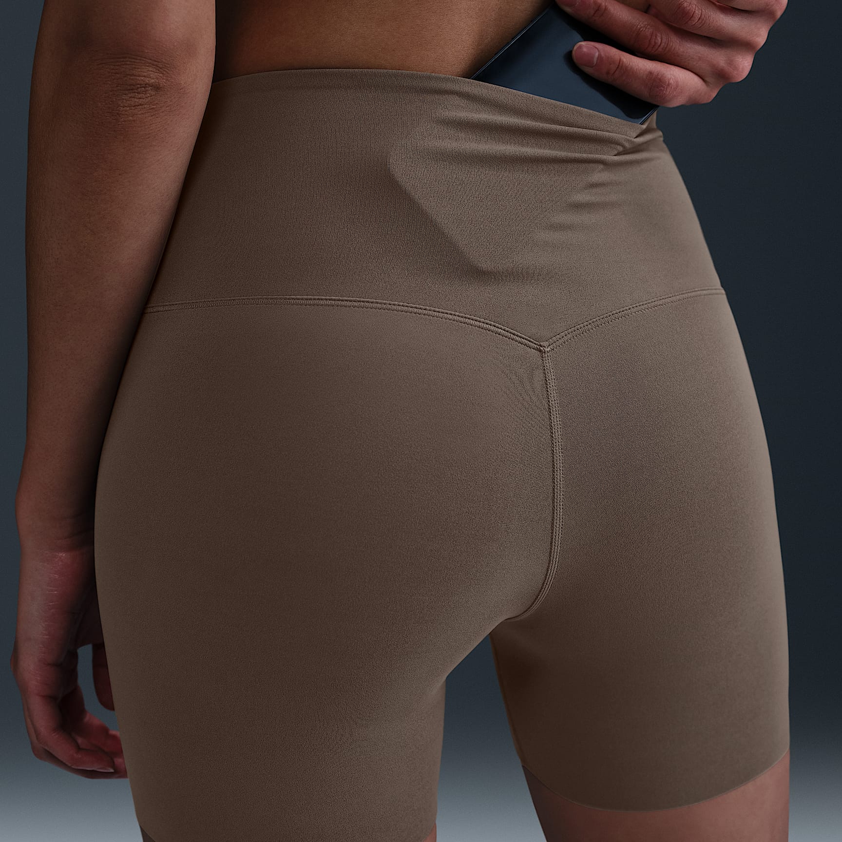 Nike Zenvy Women's Gentle-Support High-Waisted 5" Biker Shorts