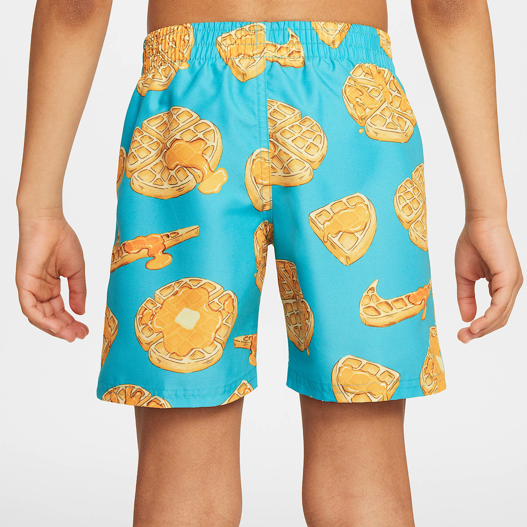 Nike Swim Breaker Little Kids' 5" Brief-Lined Volley Shorts