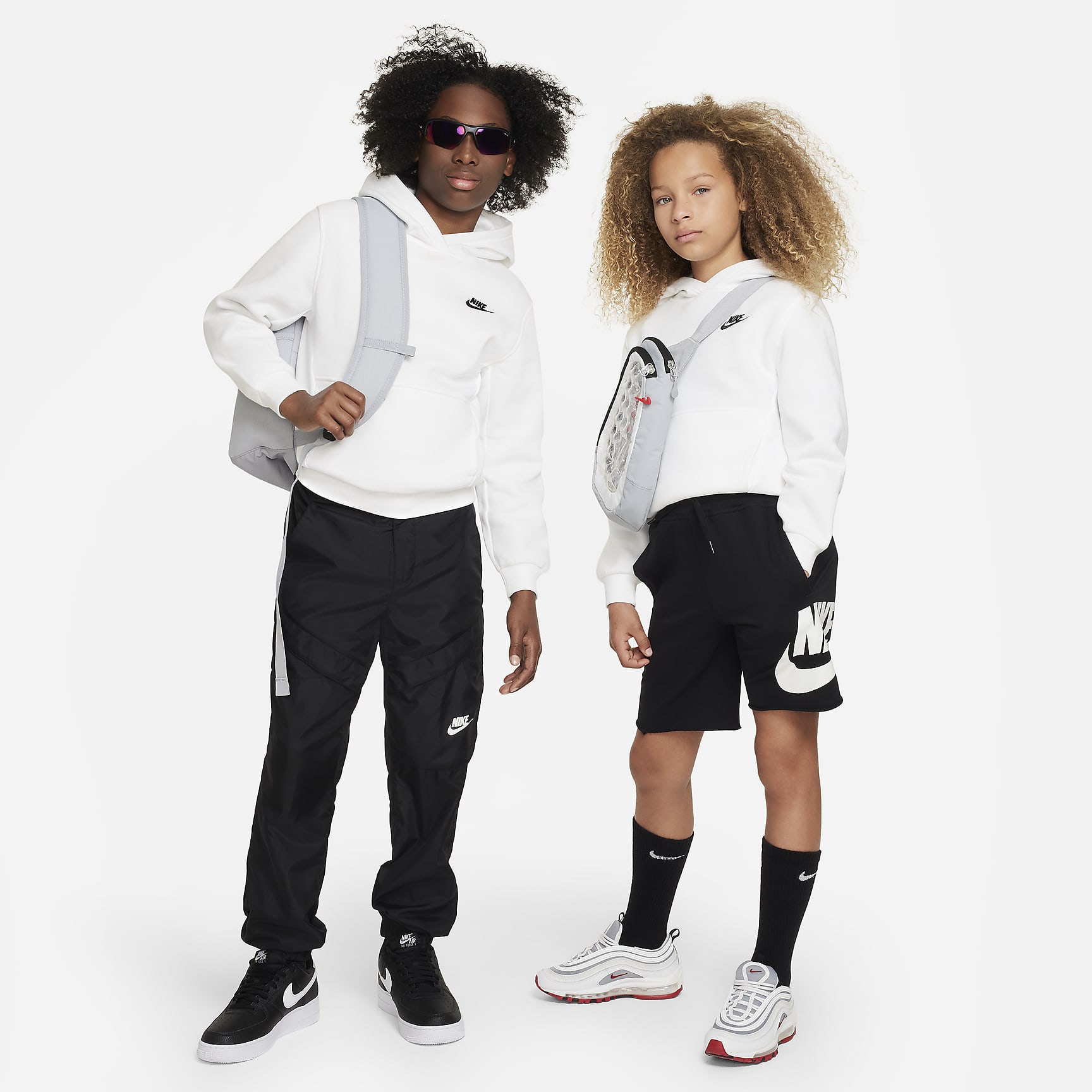 Nike Sportswear Club Fleece Big Kids' Pullover Hoodie