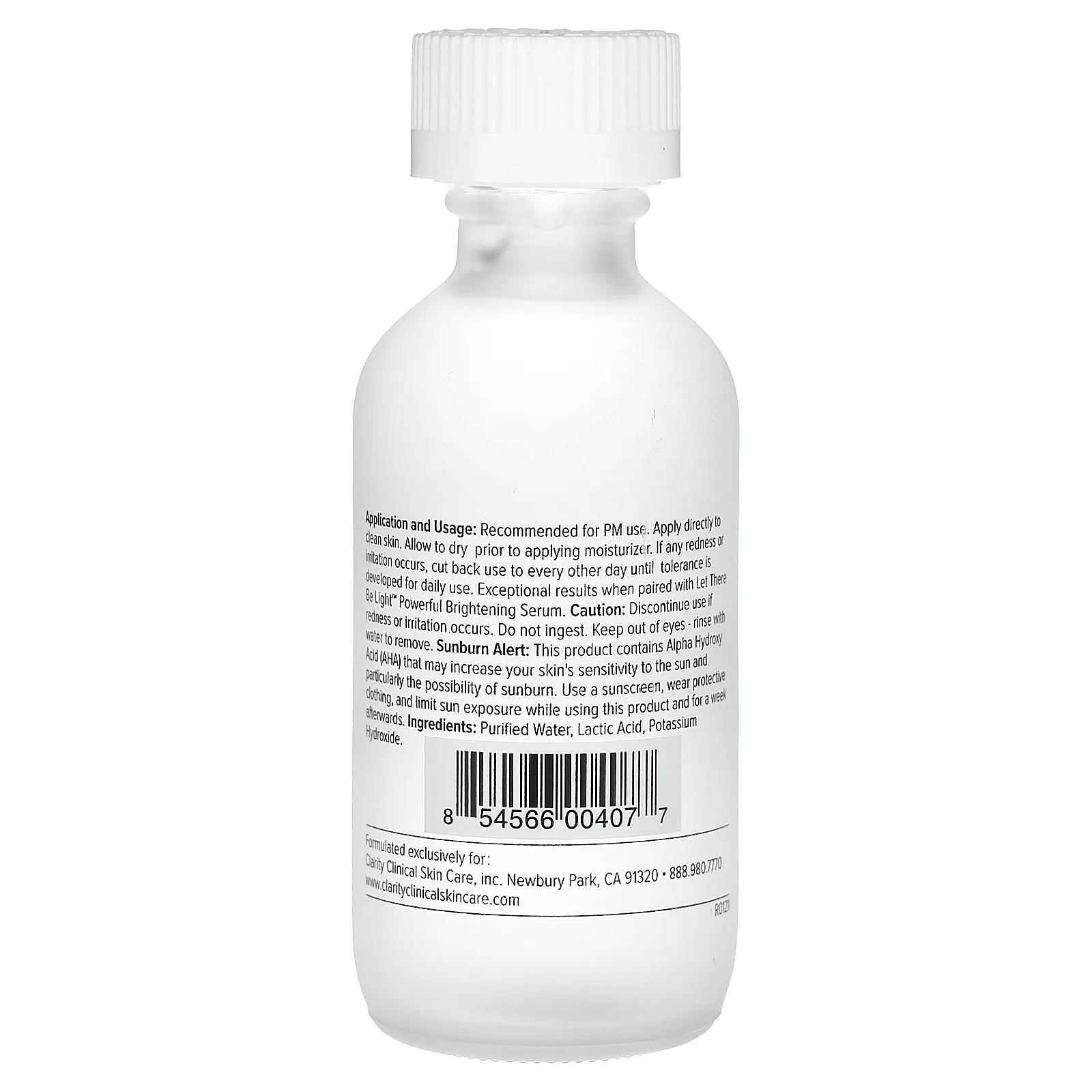 ClarityRx, Brighten It, сияющий, 60 мл (2 жидк. унции)