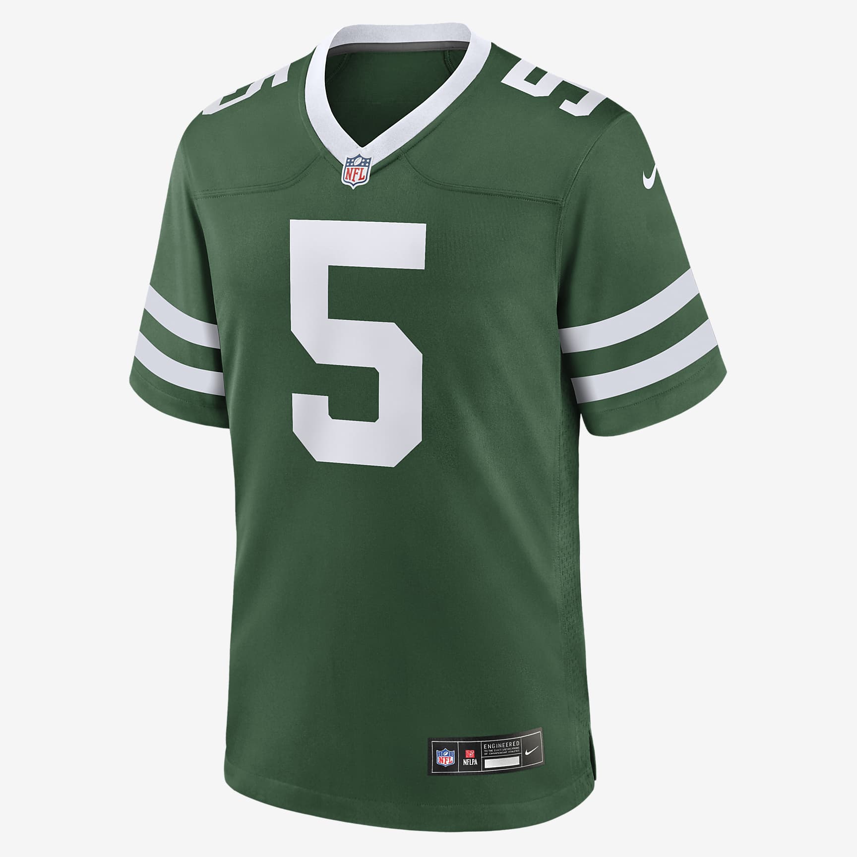 Garrett Wilson New York Jets Men's Nike NFL Game Football Jersey