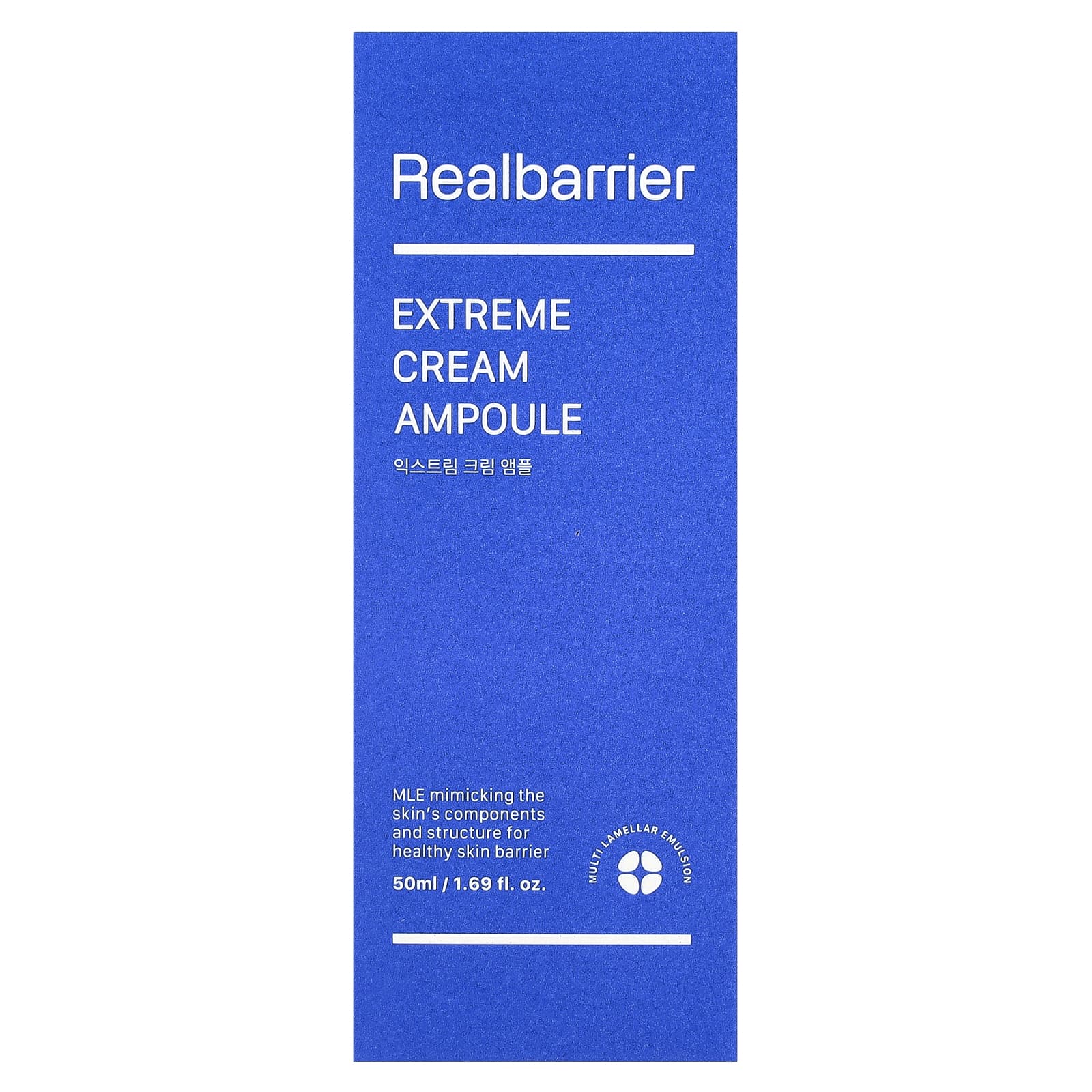 Real Barrier, Extreme Cream Ampoule, 50 мл (1,69 жидк. Унции)