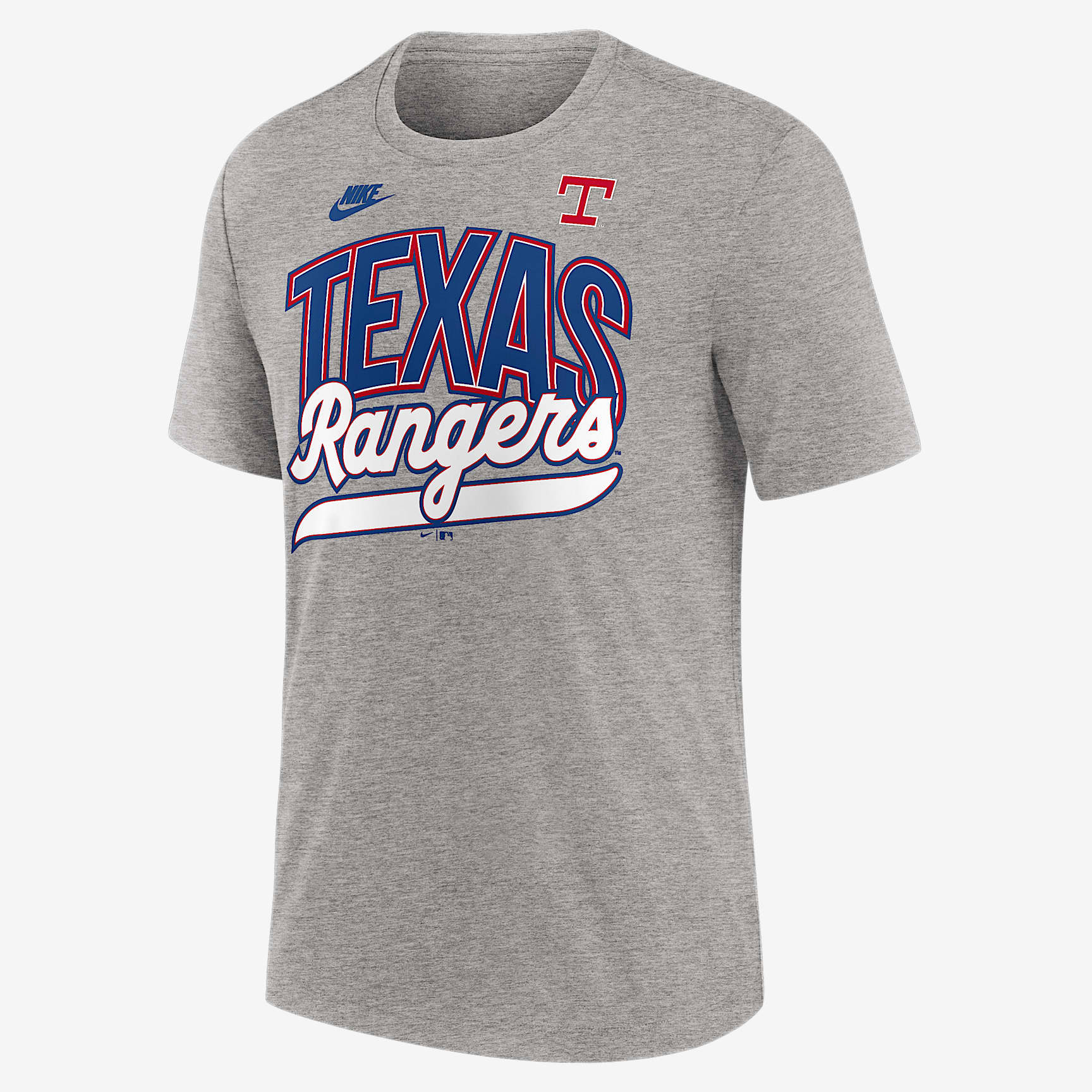 Texas Rangers Cooperstown Retro Men's Nike MLB T-Shirt