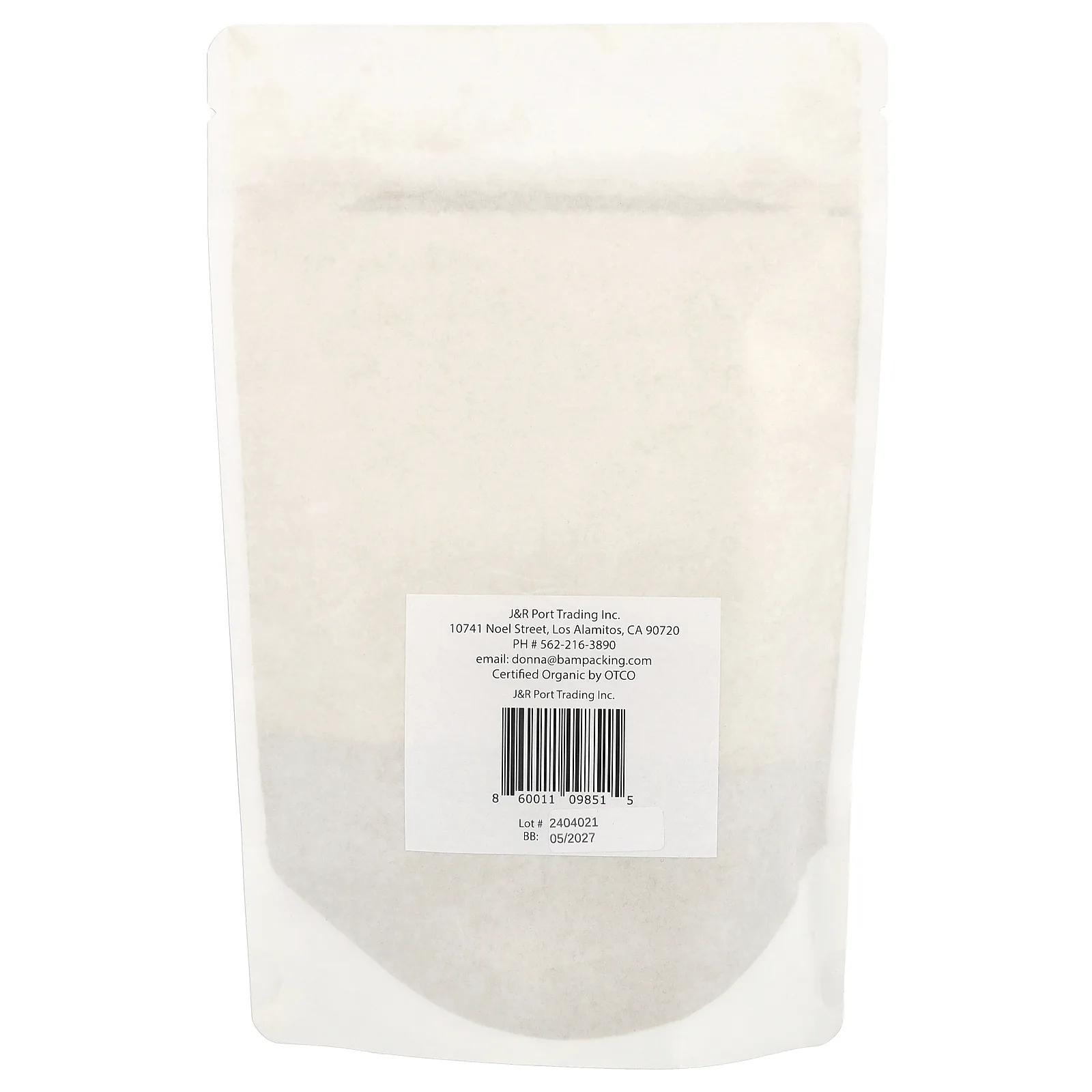 J&R Port Trading, Organic Goldenseal Root Powder, 4 oz