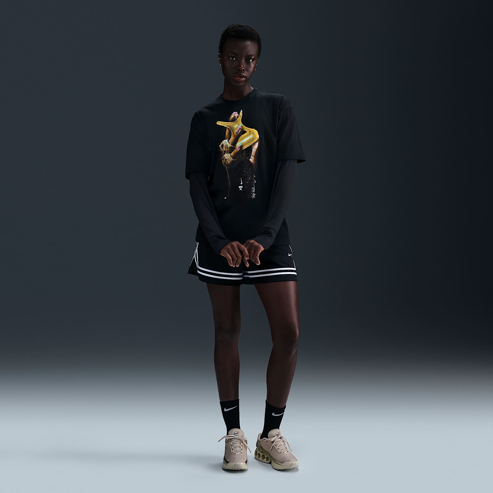 A'ja Wilson Rings "So Win" Adult Nike Basketball T-Shirt