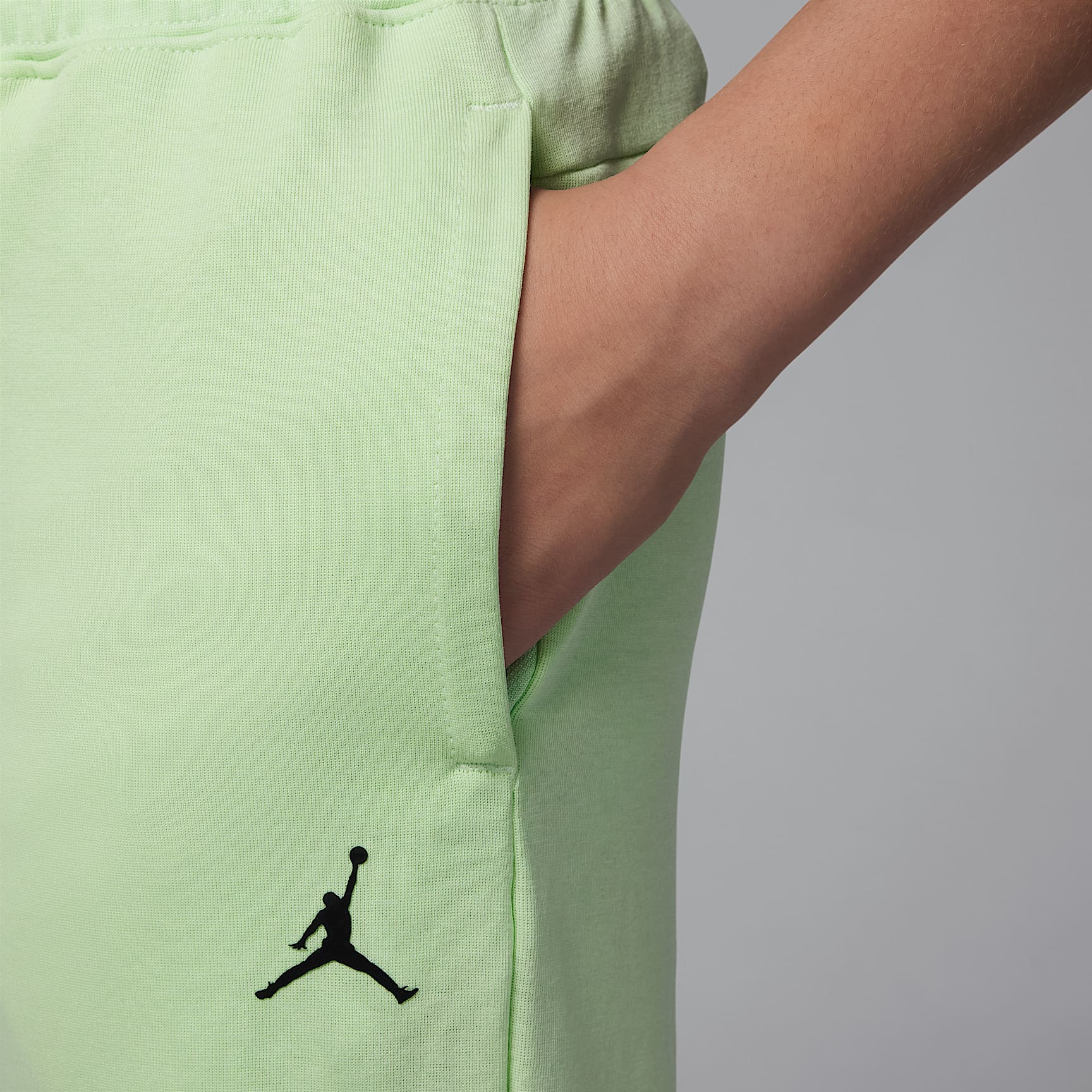 Jordan Dri-FIT Sport Big Kids' Statement Hoop Fleece Pants