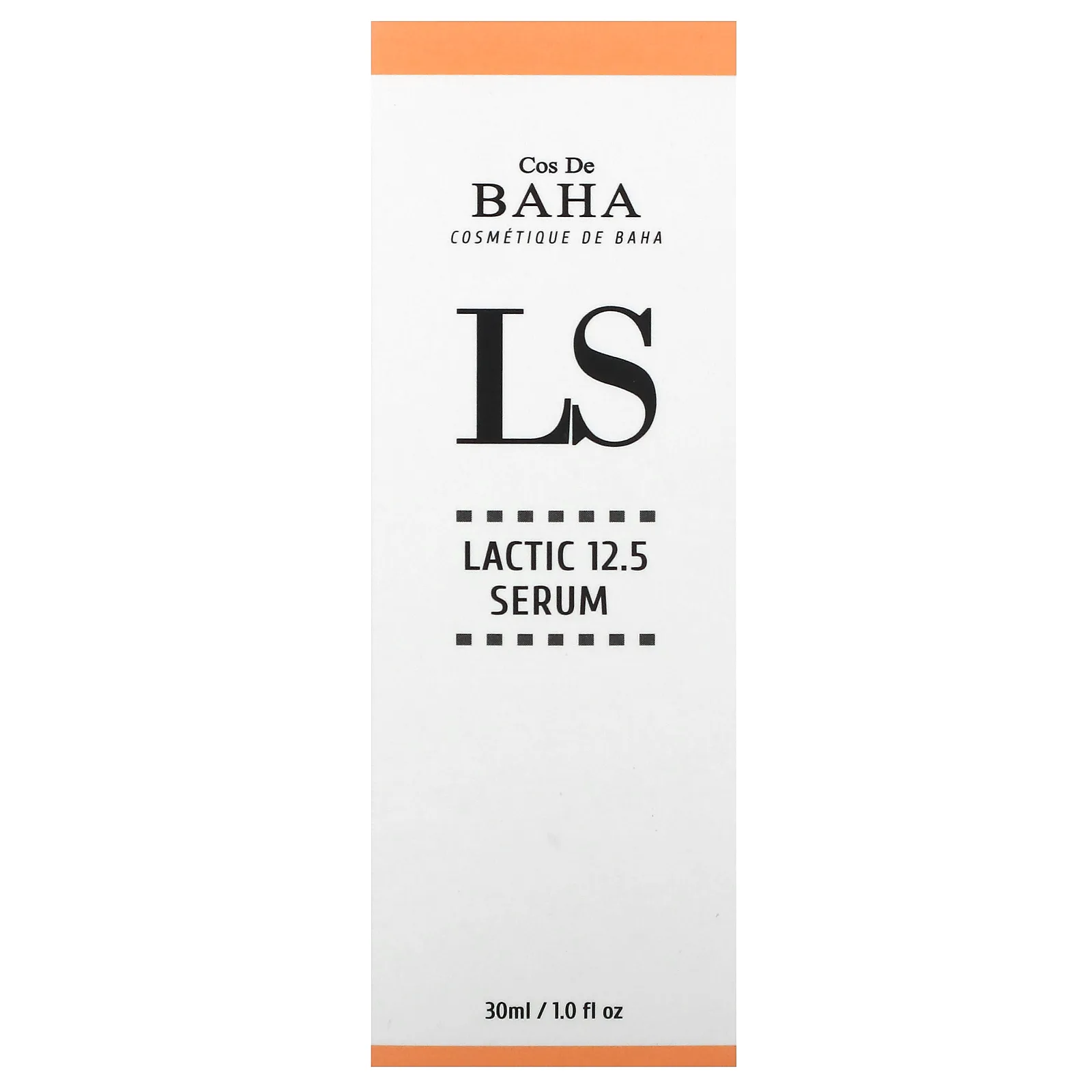 Cos De BAHA, LS, сыворотка Lactic 12,5, 30 мл (1 жидк. унция)
