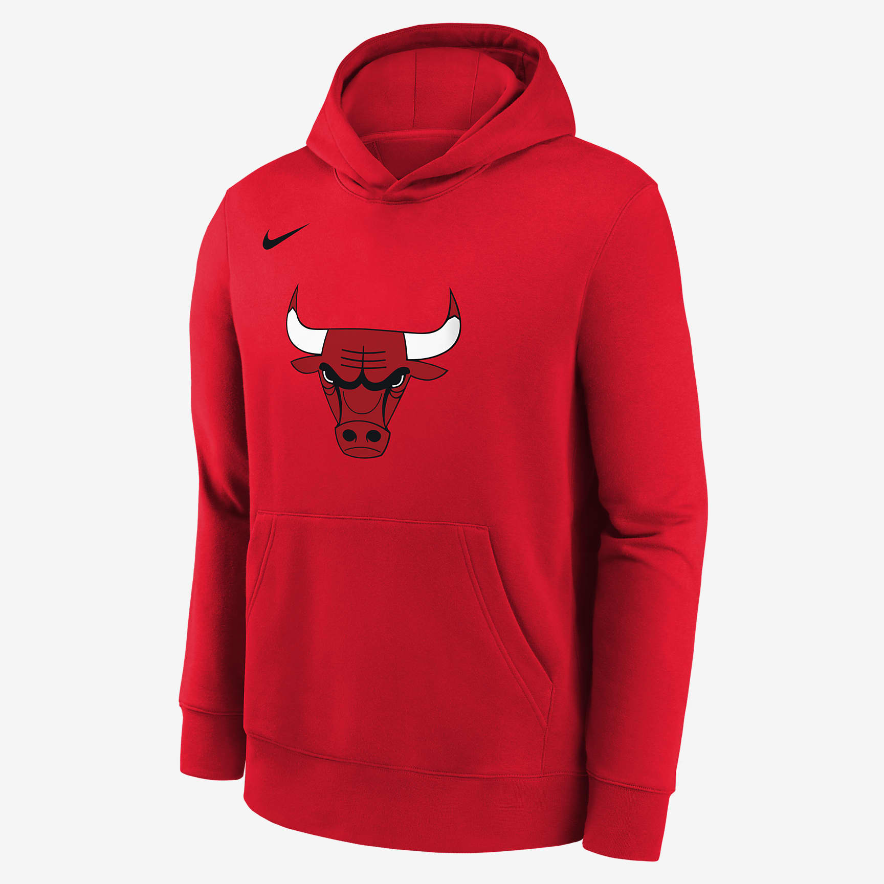 Chicago Bulls Club Little Kids' Nike NBA Pullover Hoodie