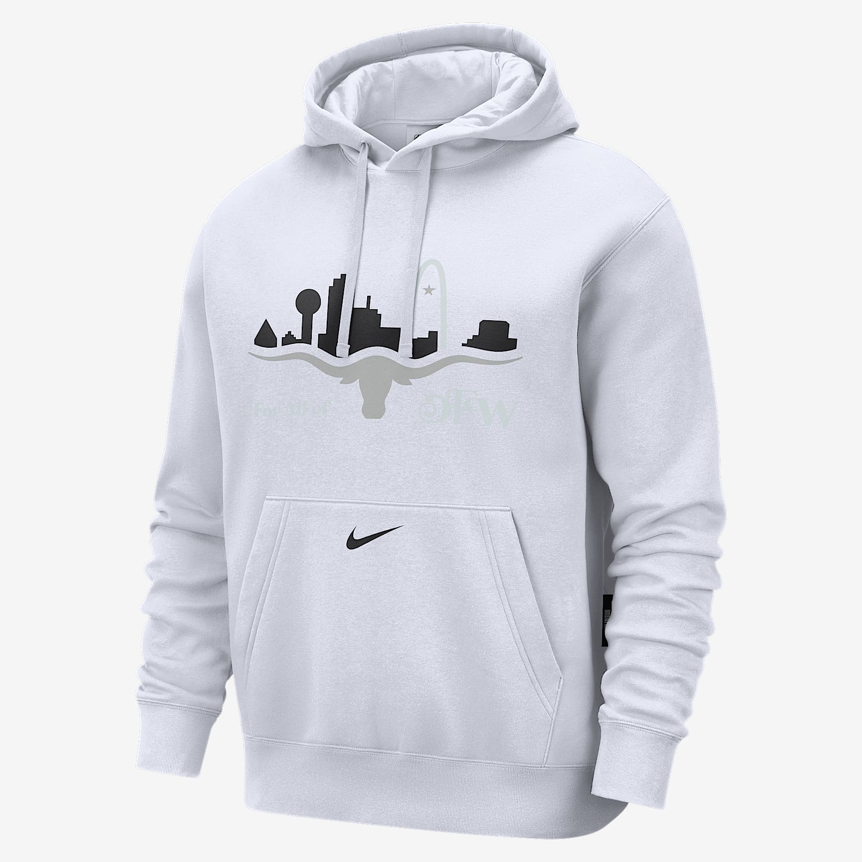 Dallas Mavericks Club City Edition Men's Nike NBA Fleece Pullover Hoodie