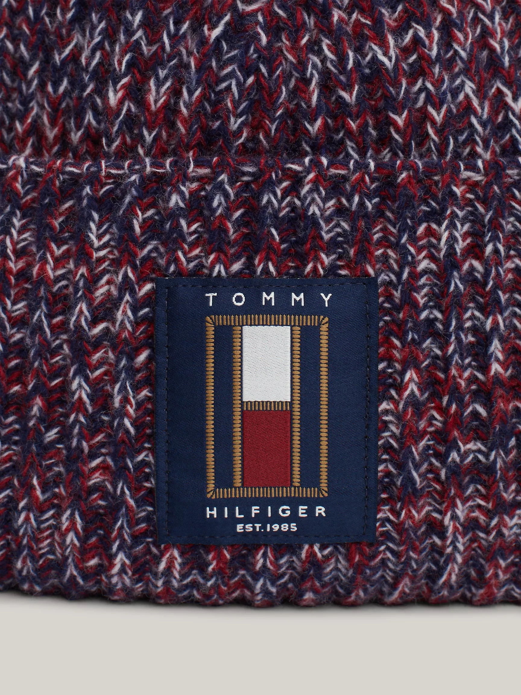 Мужская шляпа Tommy Hilfiger, Вязаная шапка из скрученной пряжи