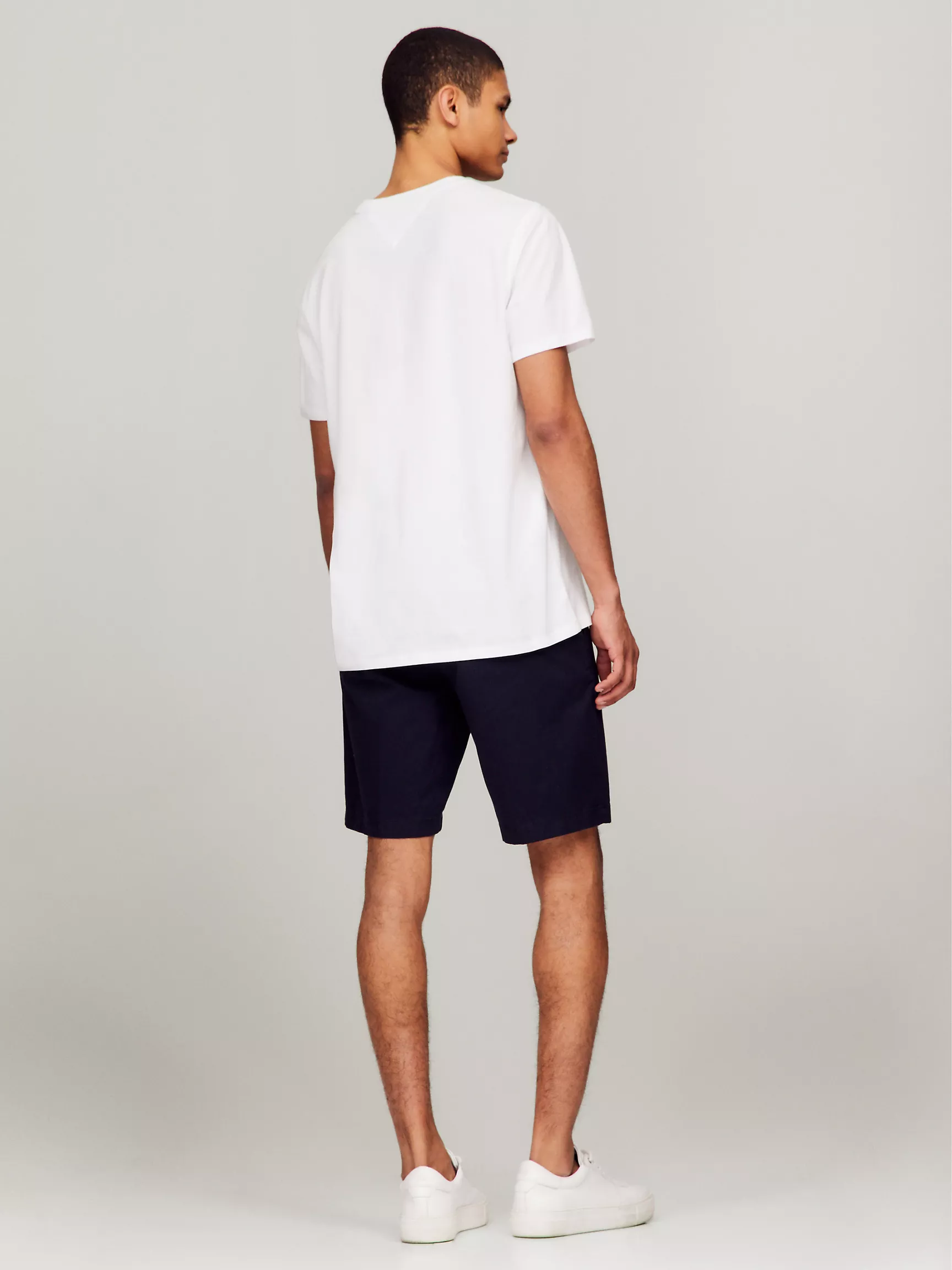 Мужская футболка Tommy Hilfiger, Футболка с вышитым монограммным логотипом