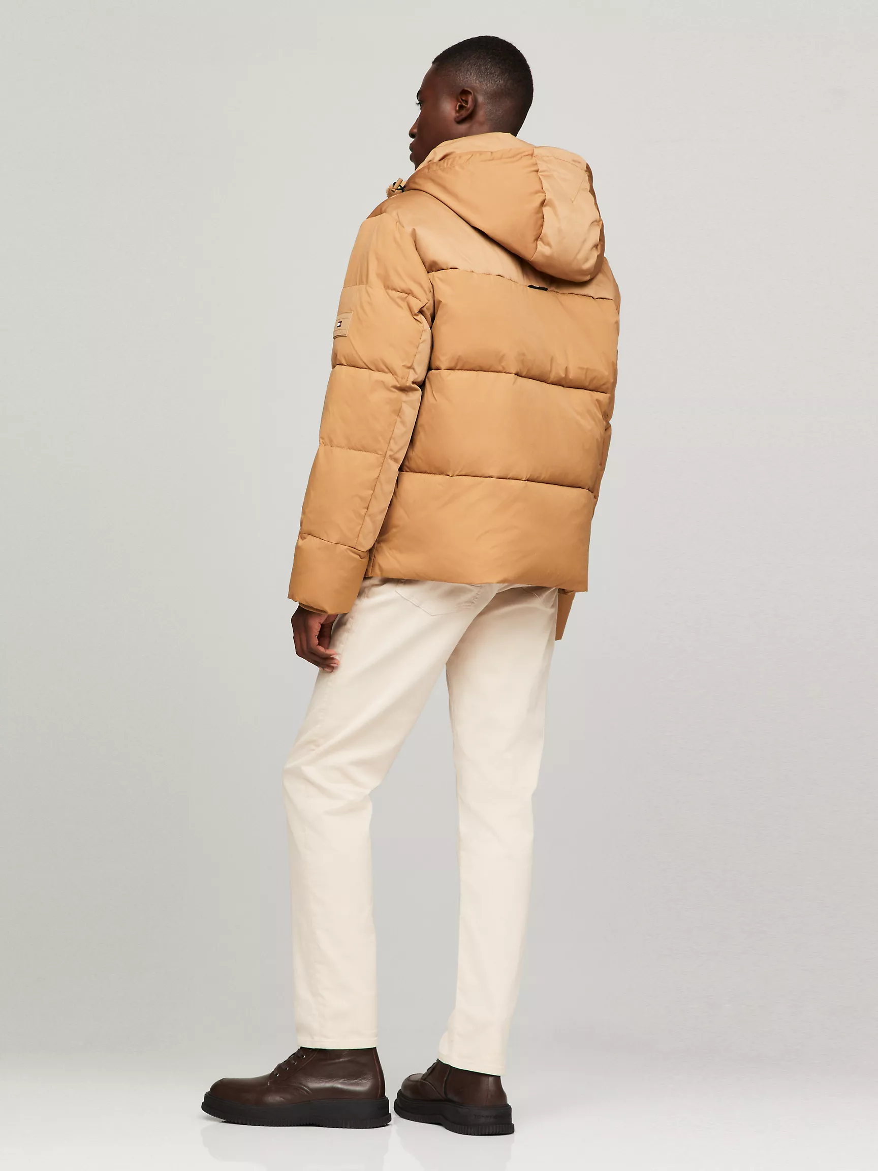 Мужская куртка Tommy Hilfiger, Утеплённая пуховая куртка THWarm New York с капюшоном