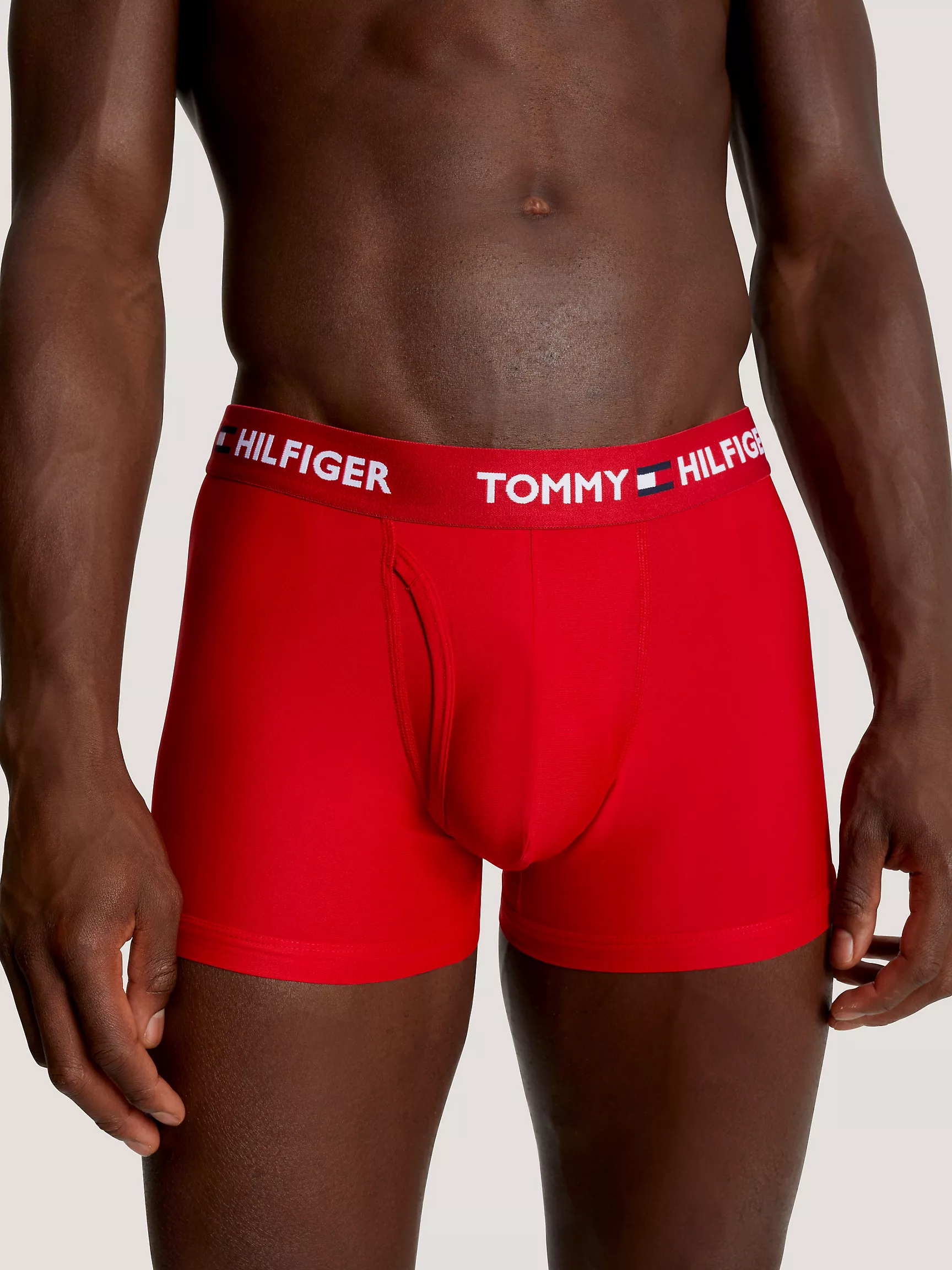 Мужское нижнее белье Tommy Hilfiger, Микрофибровые трусы-боксёры TH (набор 3 шт.)