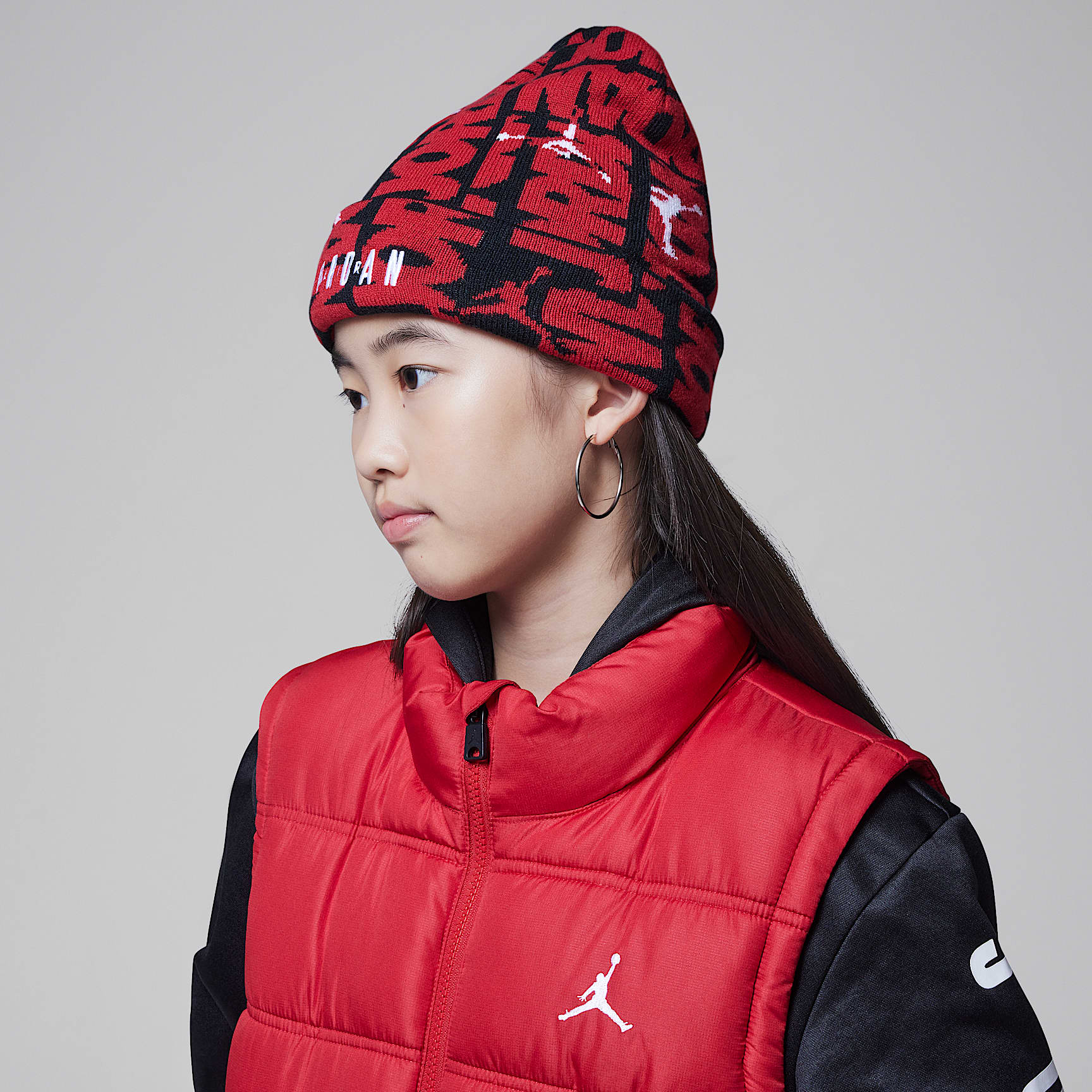 Jordan Big Kids' 2-Piece Beanie Set