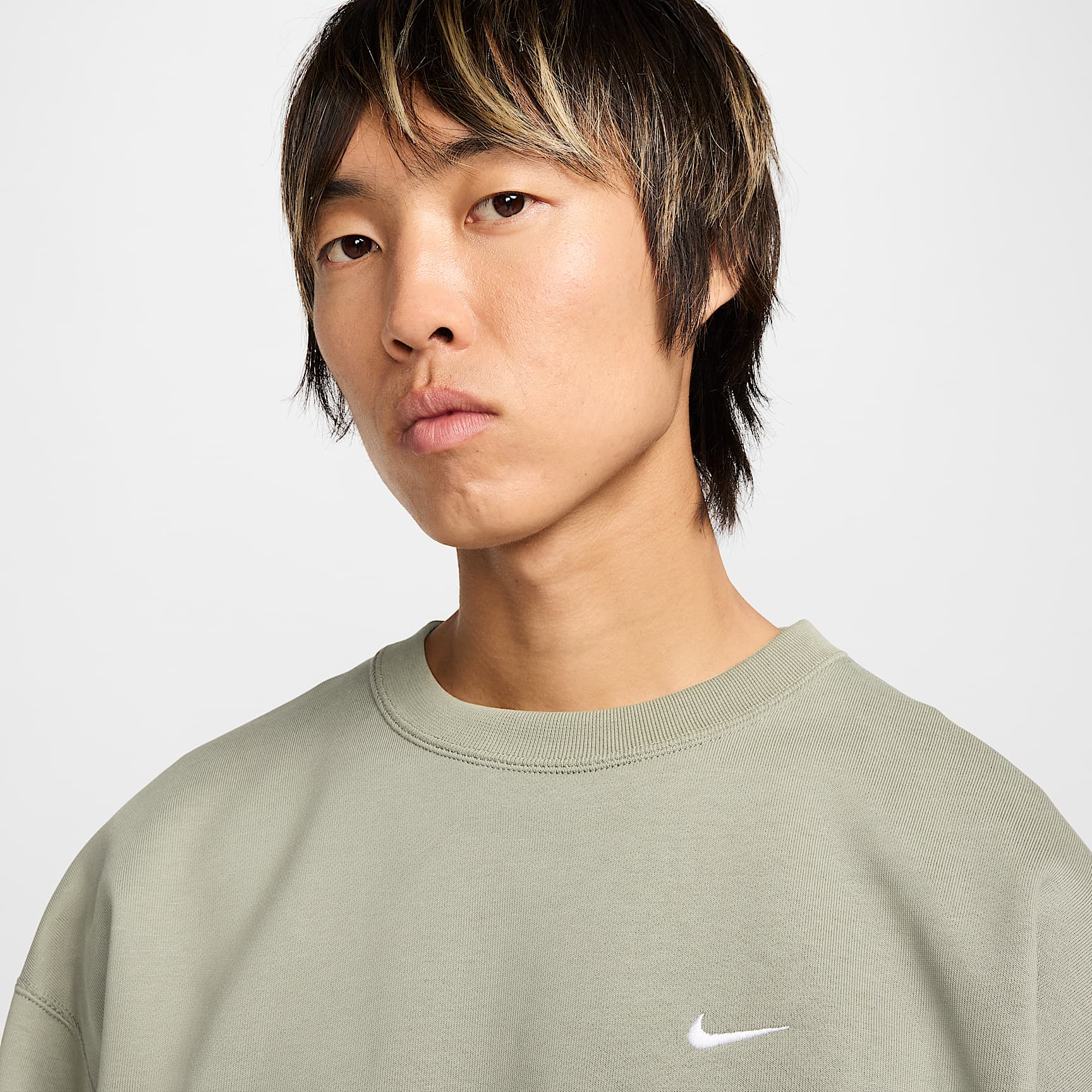 Nike Solo Swoosh Men's Fleece Crew