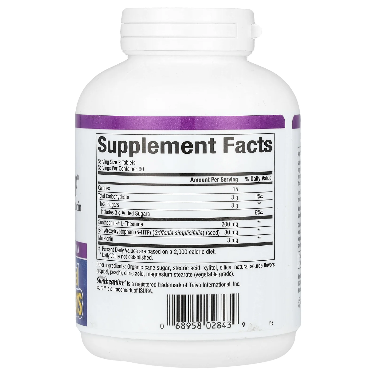 Natural Factors, Tranquil Sleep, 120 Chewable Tablets