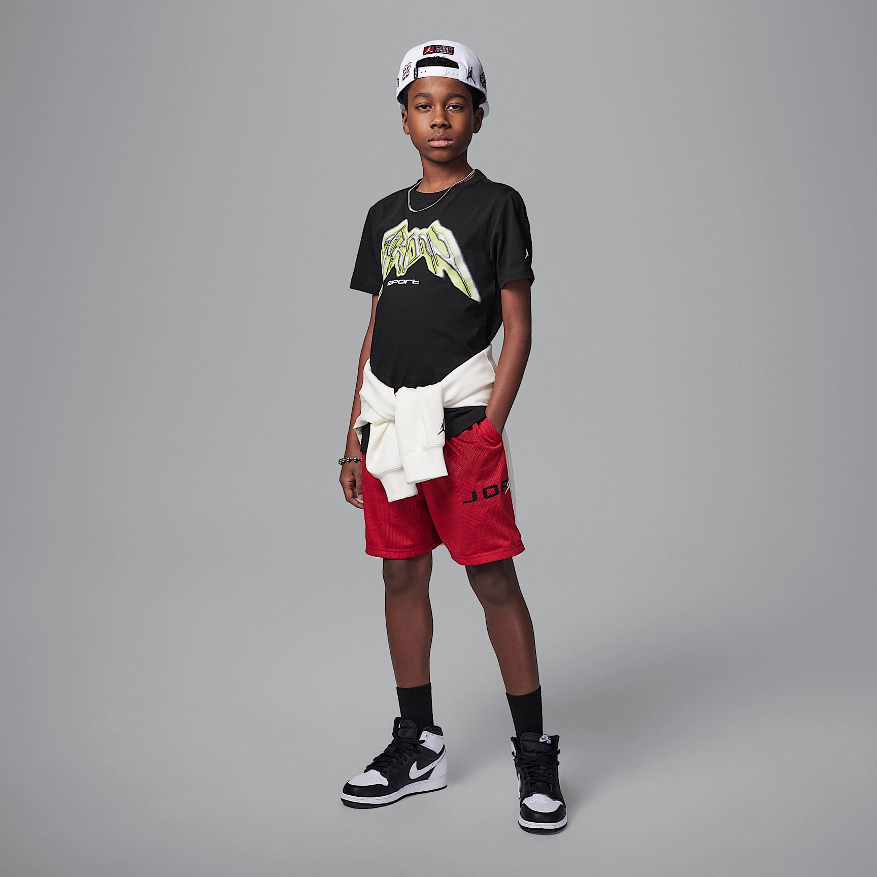 Jordan Dri-FIT Big Kids' Sports Graphic T-Shirt