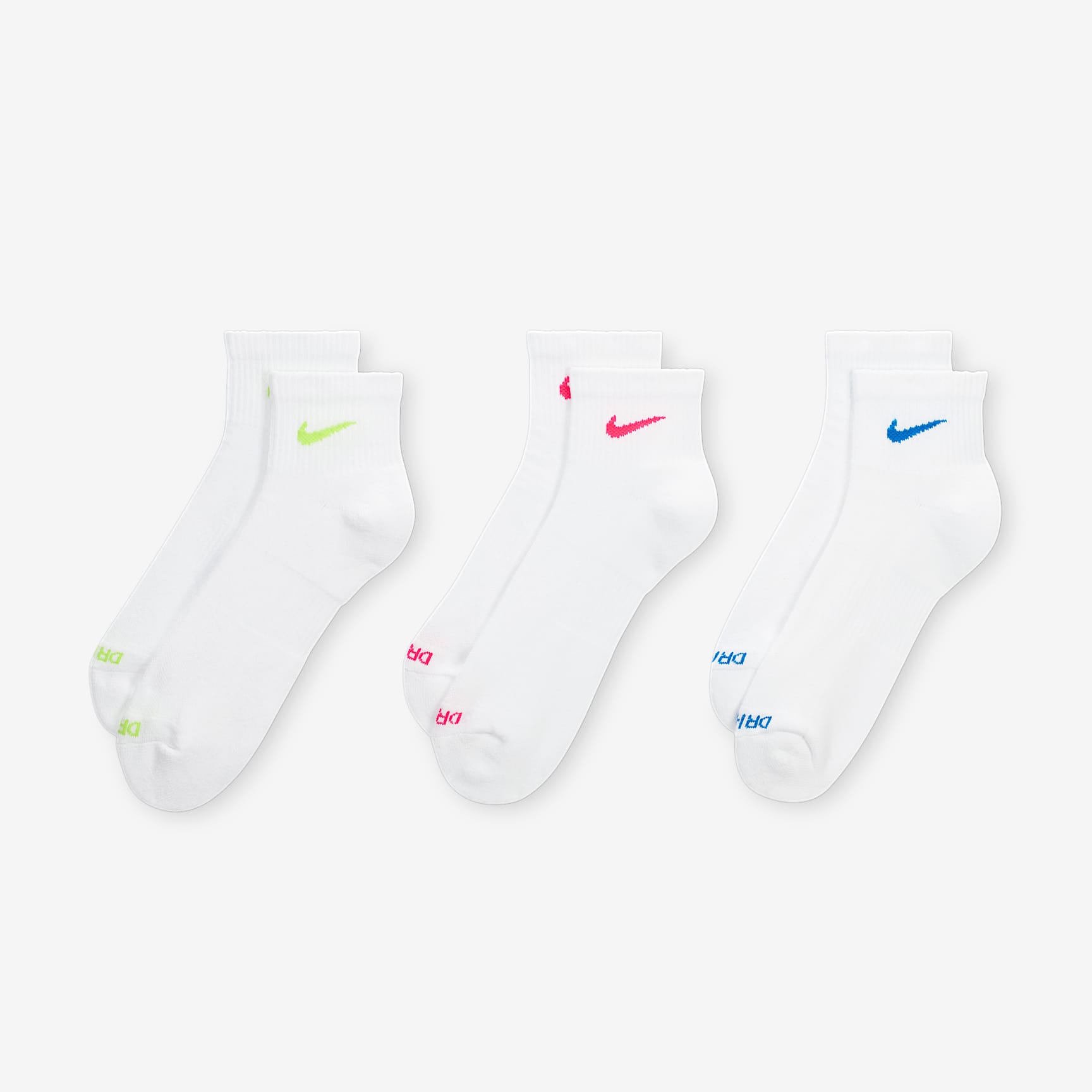 Nike Everyday Plus Cushioned Training Ankle Socks (3 Pairs)
