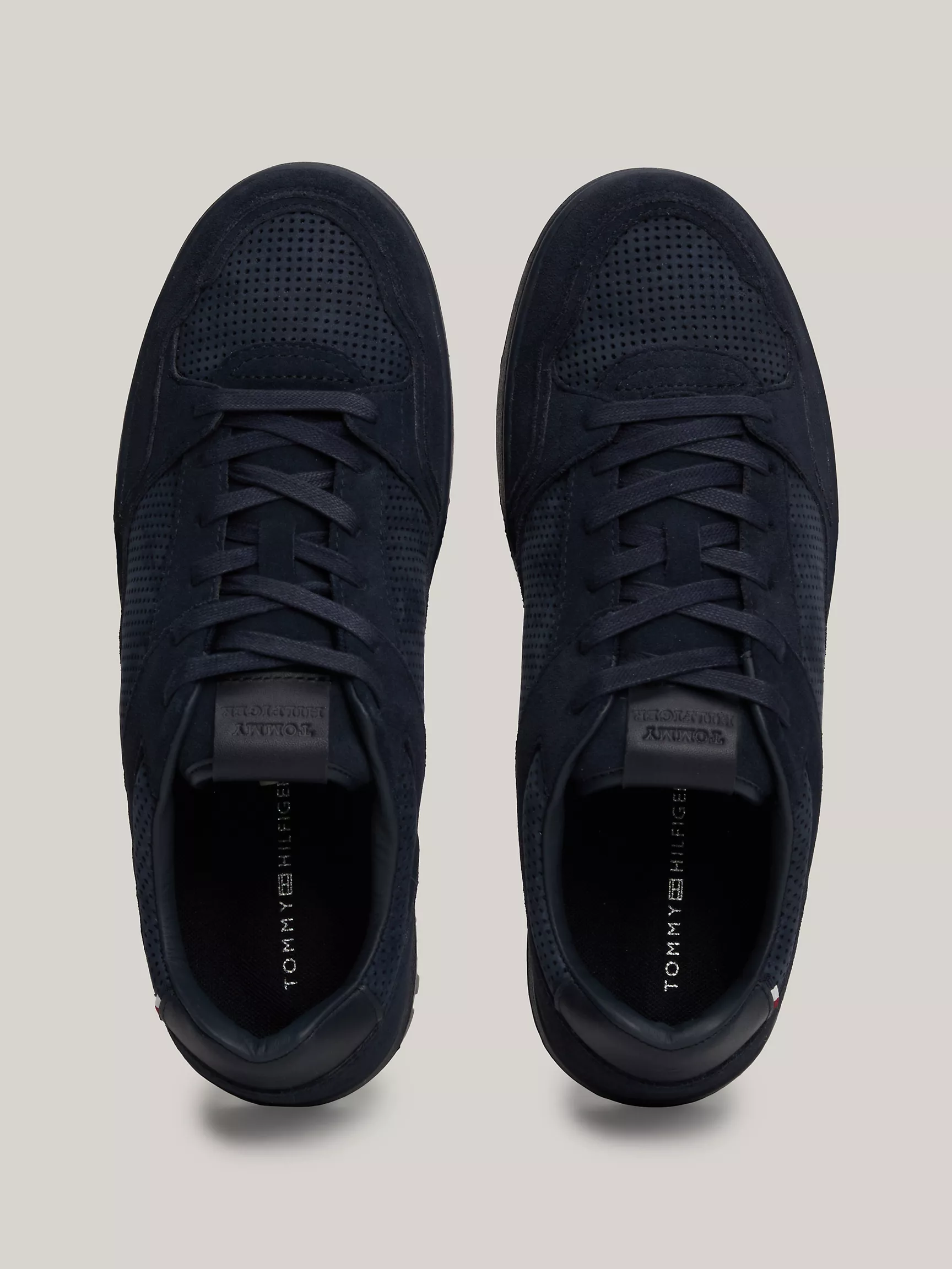 Мужские кроссовки Tommy Hilfiger, Кожаные кроссовки с перфорированными вставками