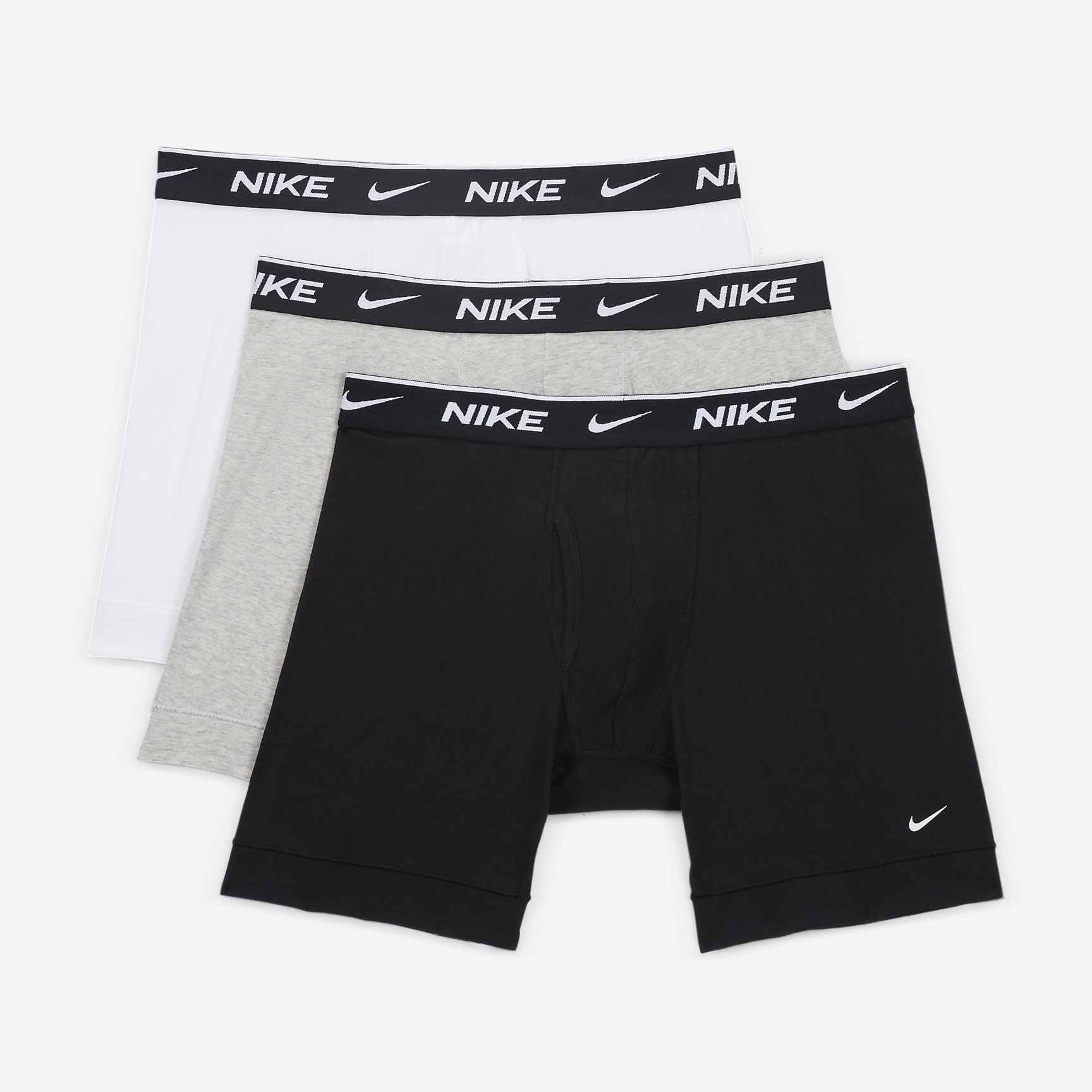 Nike Dri-FIT Essential Cotton Stretch Men's Boxer Briefs (3-Pack)