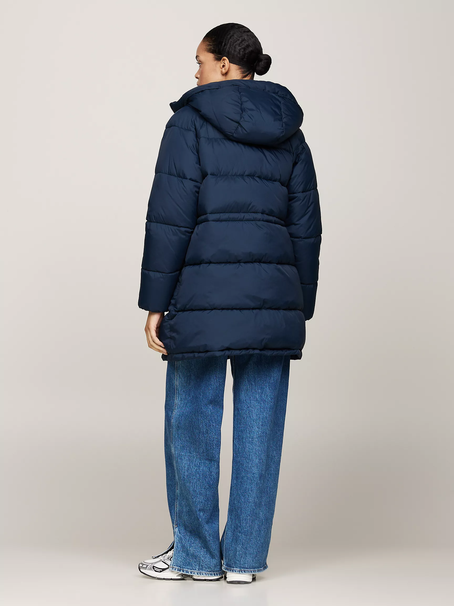 Женское пальто Tommy Hilfiger, Водоотталкивающее пуховое пальто с капюшоном