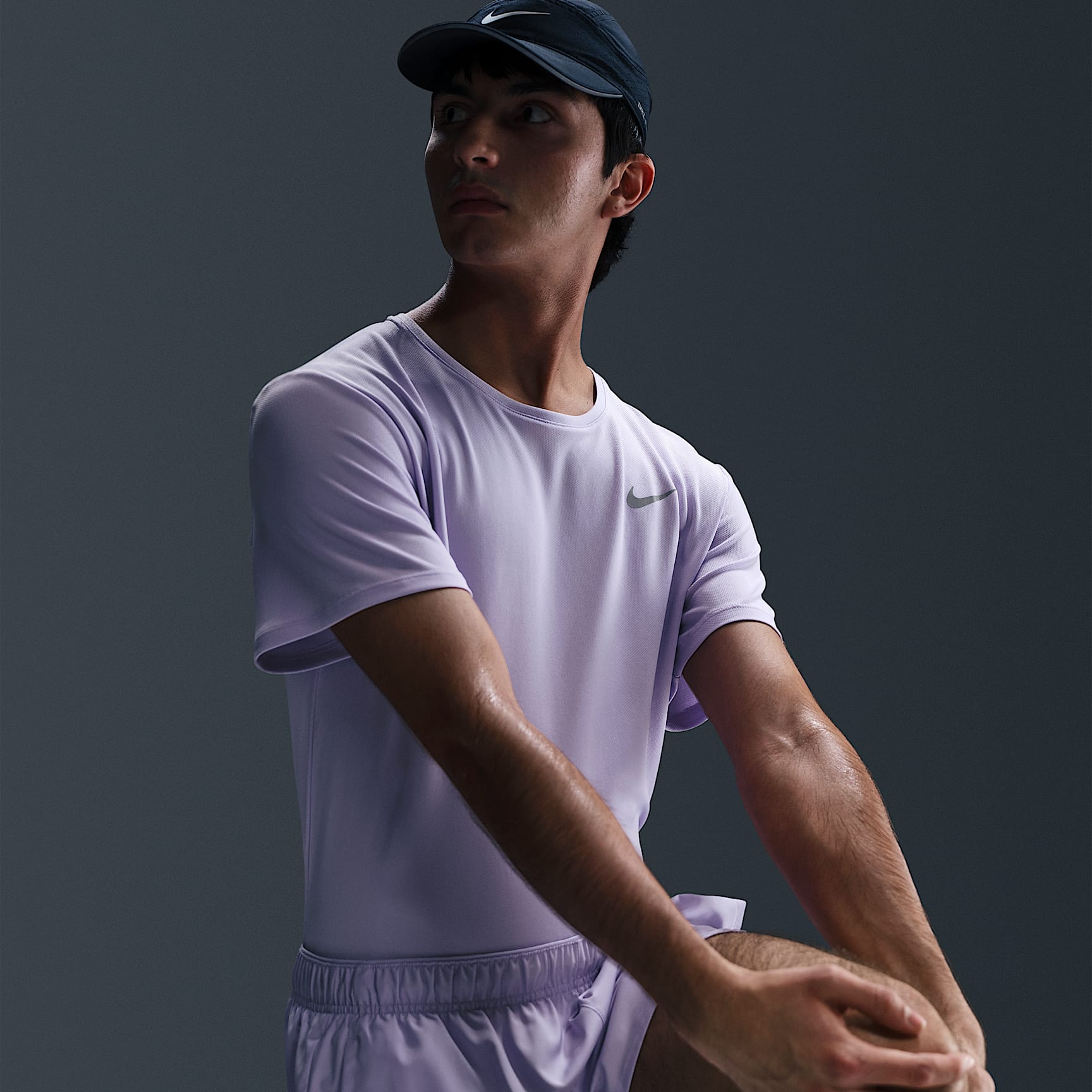 Nike Miler Men's Dri-FIT UV Short-Sleeve Running Top