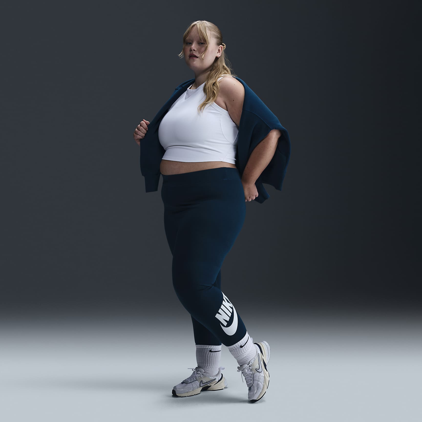 Nike Sportswear Classics Women's High-Waisted Graphic Leggings (Plus Size)