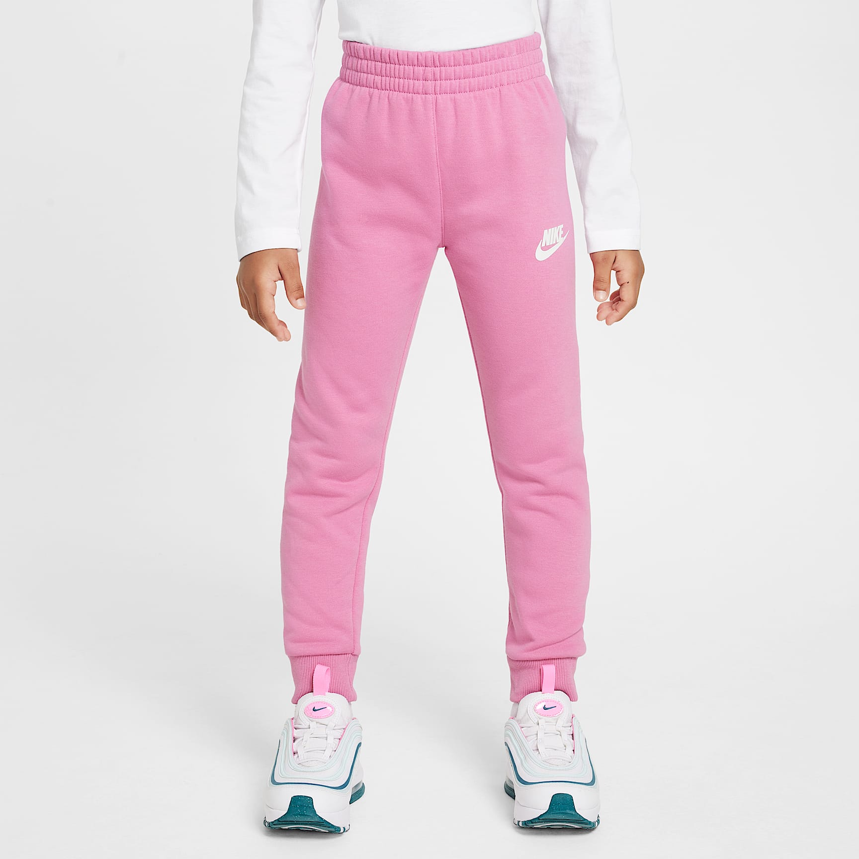 Nike Club Little Kids' Long Sleeve T-Shirt, Vest, and Pants Set