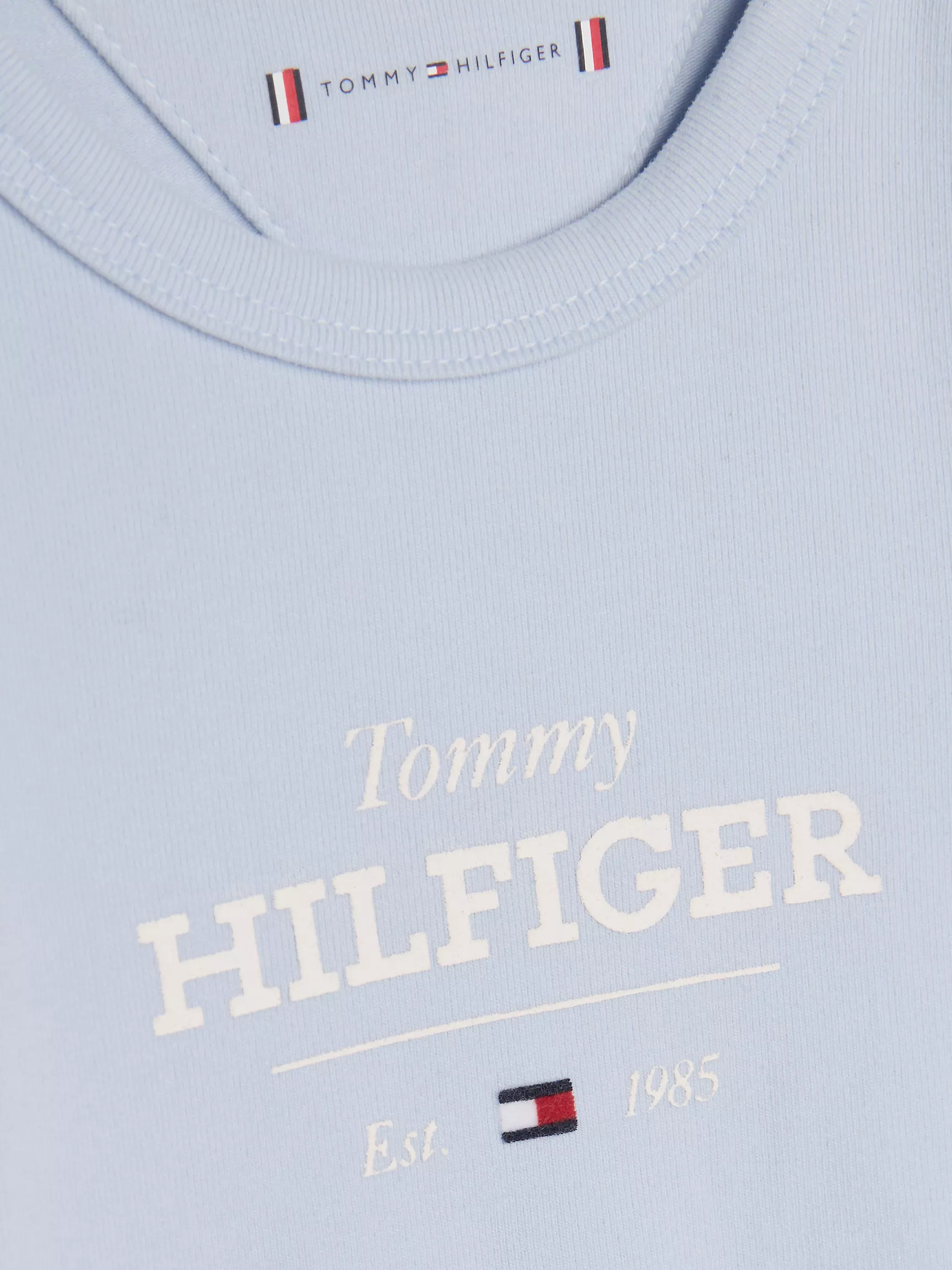 Комбинезон для малышей Tommy Hilfiger, Детский эластичный комбинезон с монограммным логотипом 1985