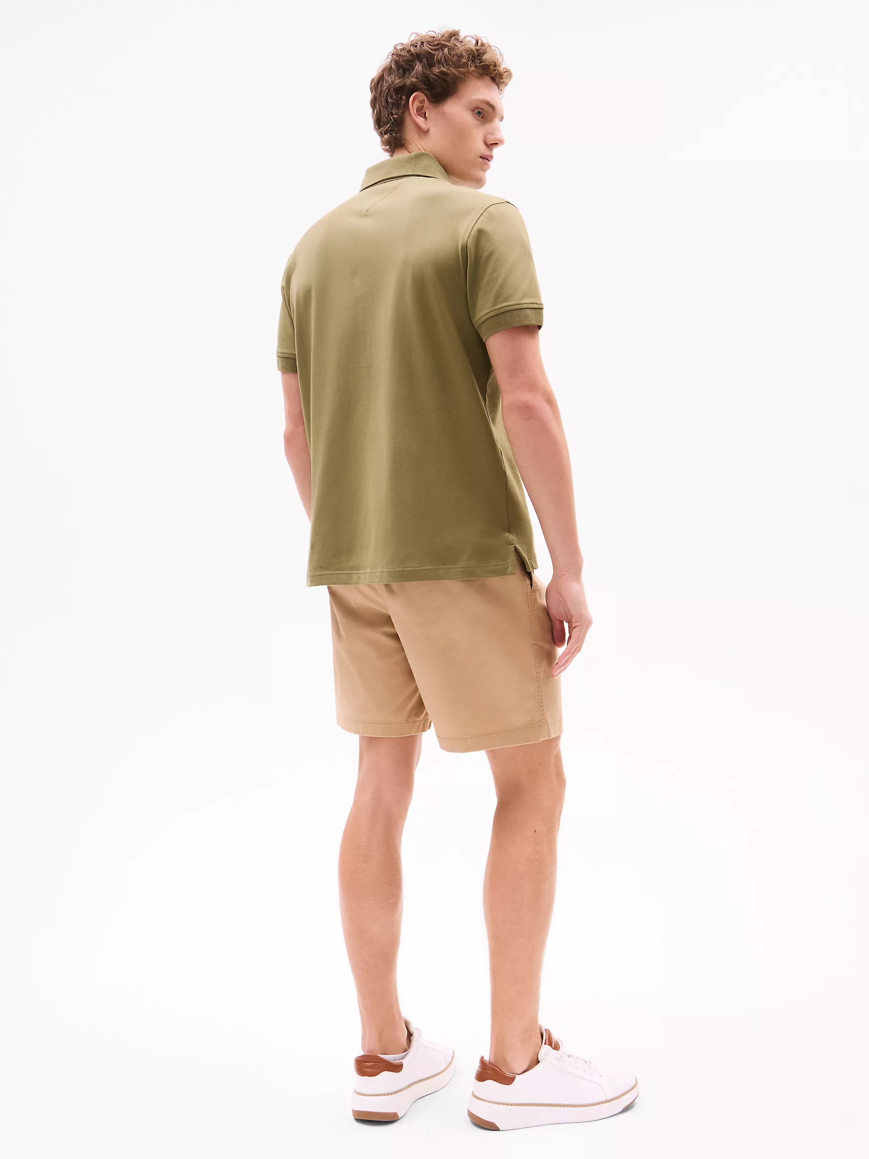 Мужское поло Tommy Hilfiger, Поло с вышитым графическим логотипом Tommy