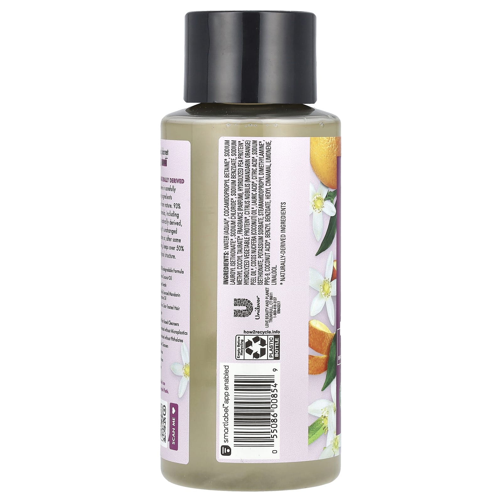 Love Beauty and Planet, многофункциональный шампунь без сульфатов, 5 в 1, веганский кератин и выдержанный на солнце мандарин, 400 мл (13,5 жидк. унции)