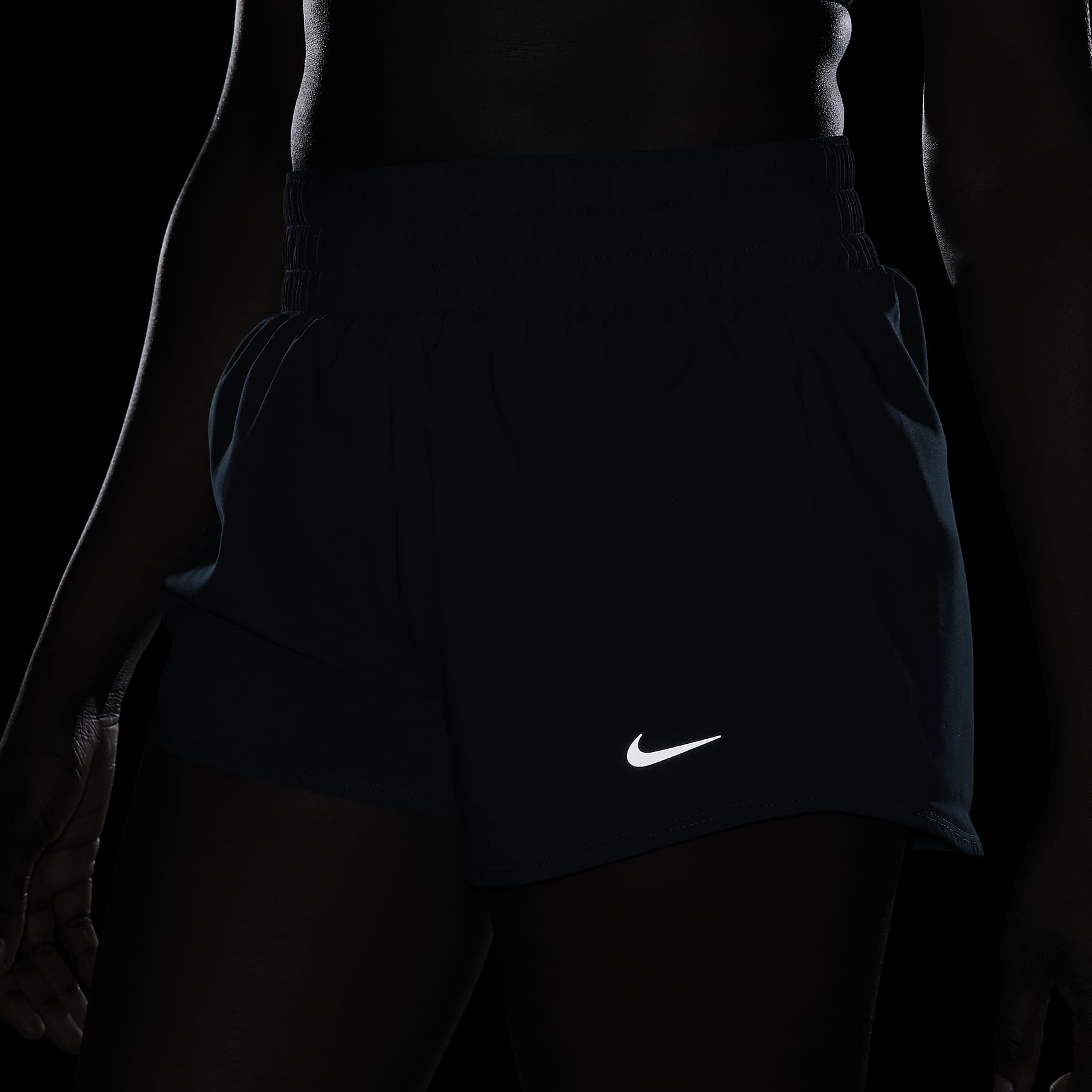 Nike One Women's Dri-FIT Mid-Rise 3" Brief-Lined Shorts