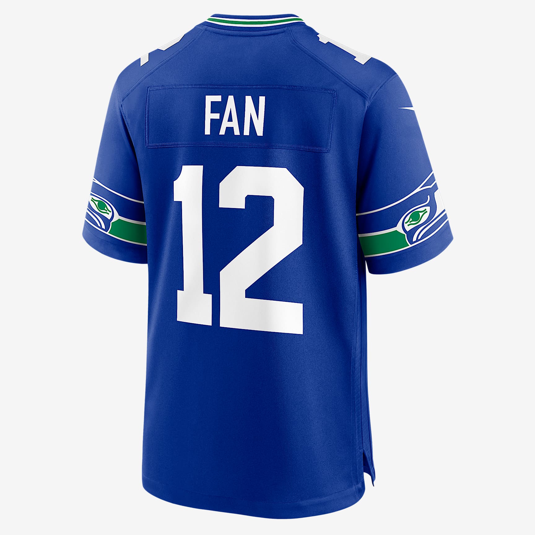 12th Fan Seattle Seahawks Men's Nike NFL Game Football Jersey