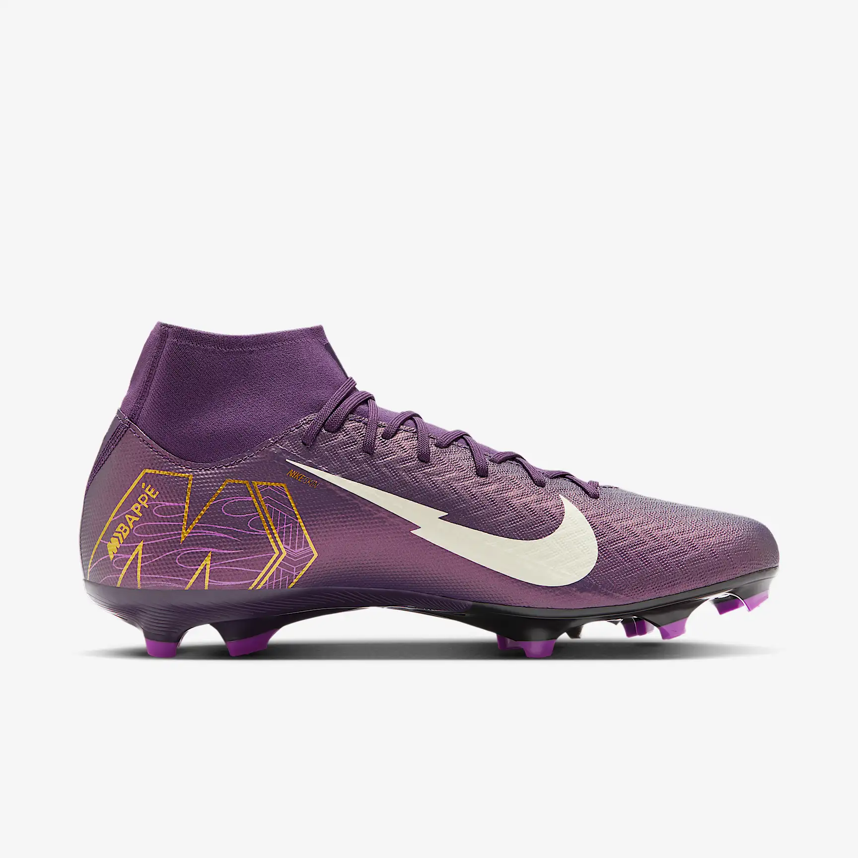 Nike Mercurial Superfly 10 Academy "Kylian Mbappé" MG High-Top Soccer Cleats