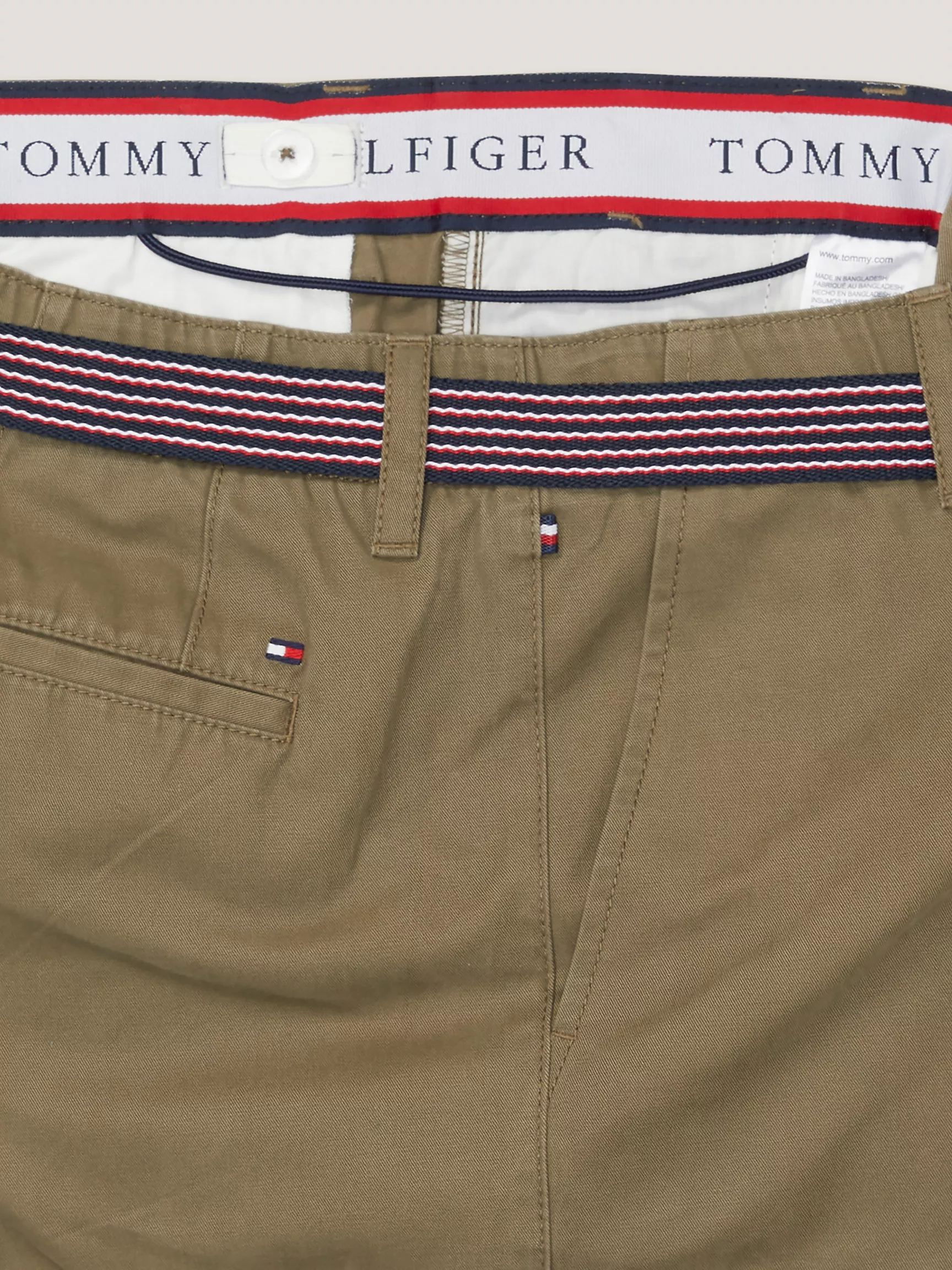 Мужские шорты Tommy Hilfiger, Твиловые шорты с поясом (9 дюймов)